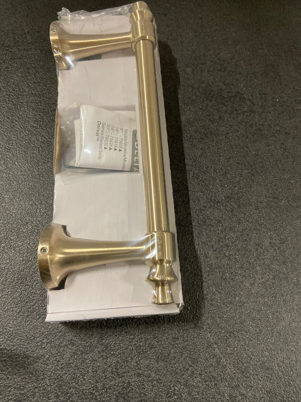 Delta 75608-CZ Dorval 8" Towel Bar - Champagne Bronze