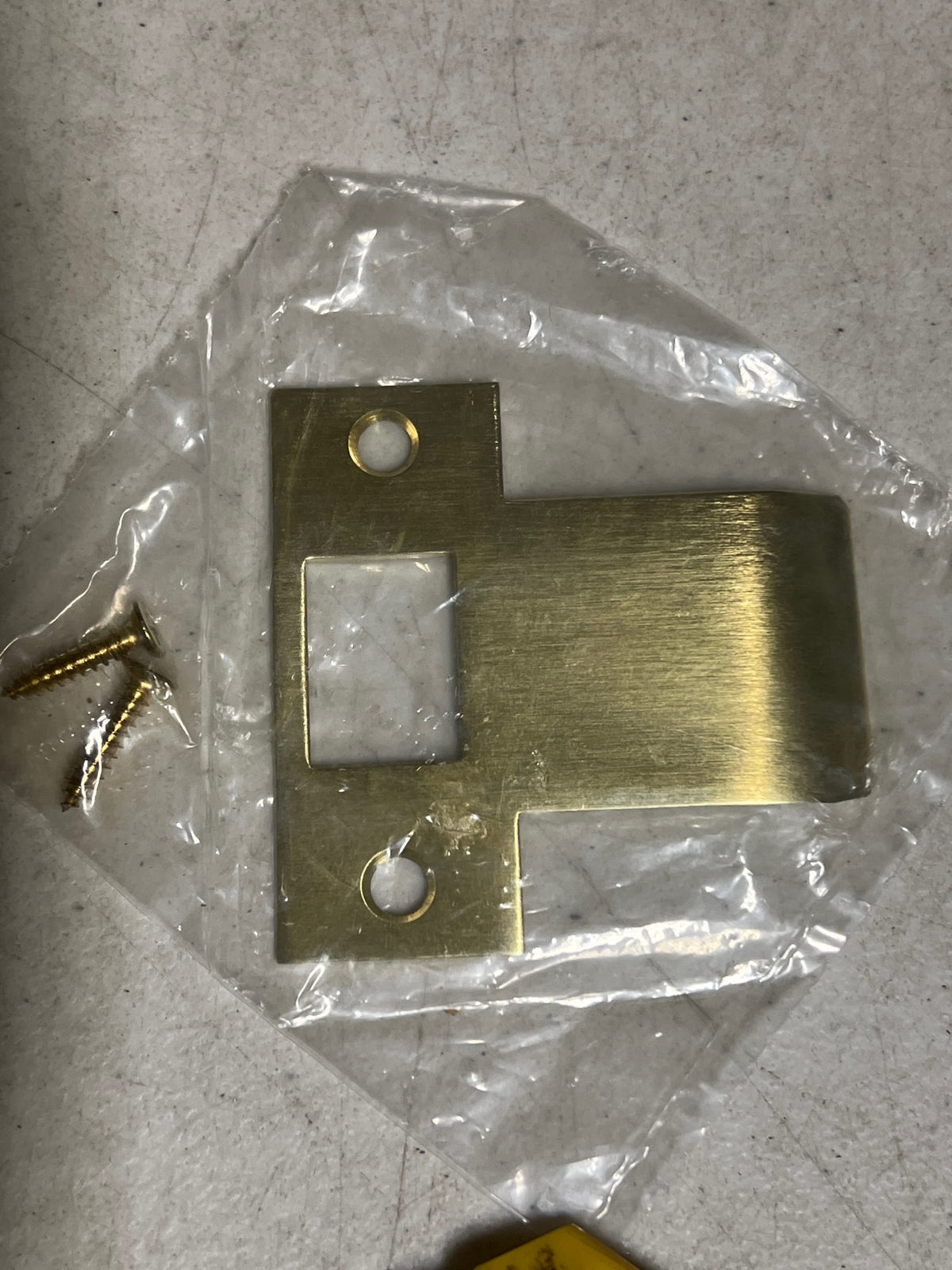 Baldwin 5510.044.E214 2-1/4 Inch Extended T Strike - PVD Satin Brass
