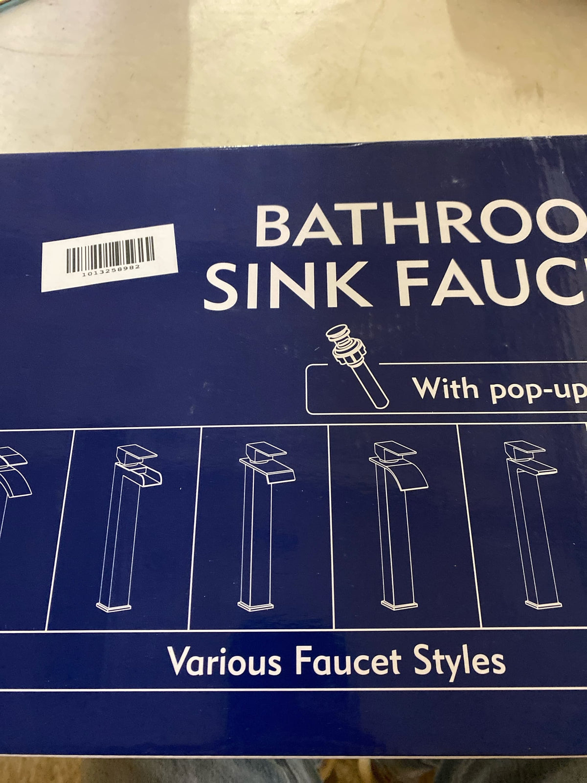 Unbranded M-YL126G Single Handle Single-Hole Bathroom Vessel Sink Faucet with Drain Assembly in Brushed Gold