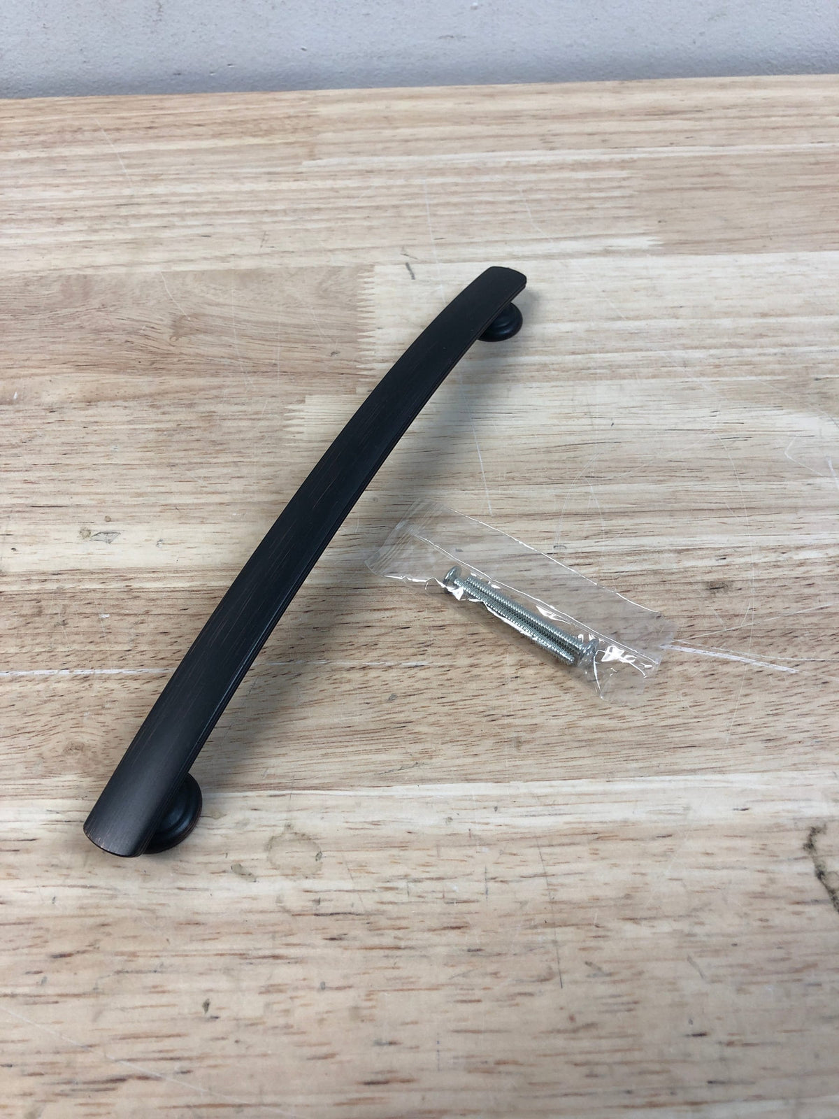 Hickory Hardware P2157-VB American Diner 7-9/16" Center to Center Retro Classic Vintage Cabinet Handle / Drawer Pull - Vintage Bronze