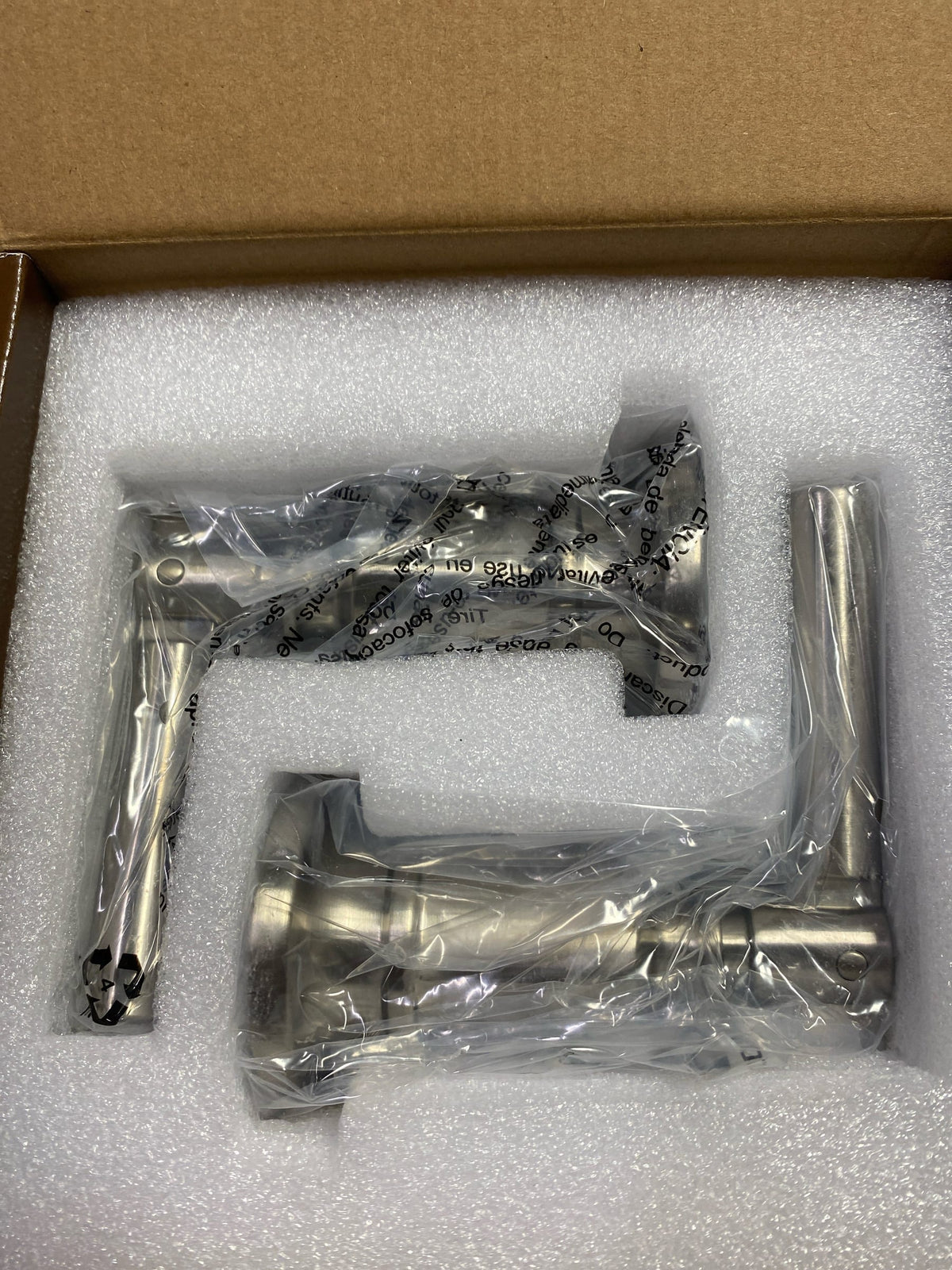 Brizo HL70476-NK Invari Wall Mount Tub Filler Lever Handle Kit - Luxe Nickel