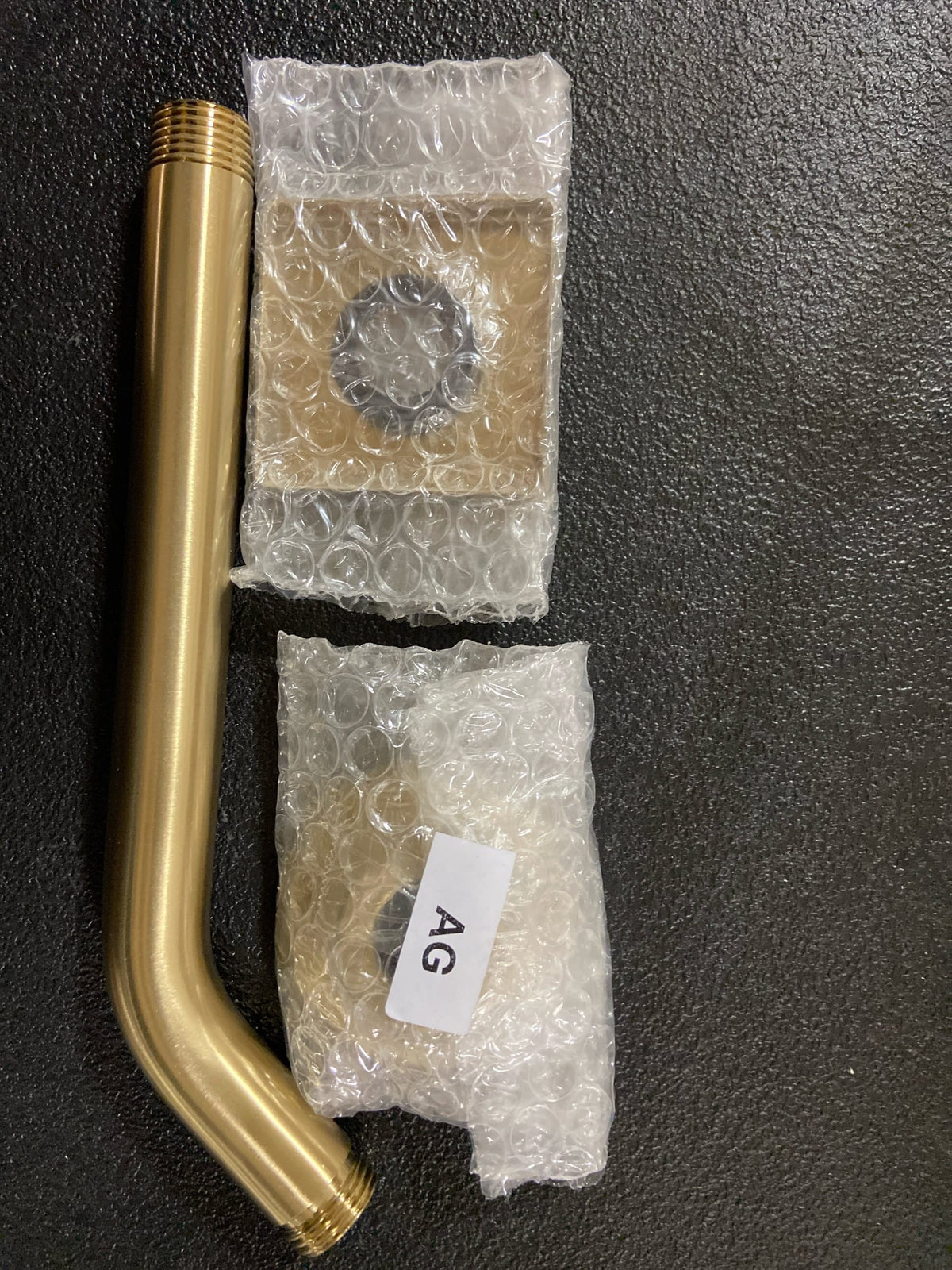 Rohl 1440/8 Shower 8-3/4" Wall Mounted Shower Arm and Flange - Antique Gold