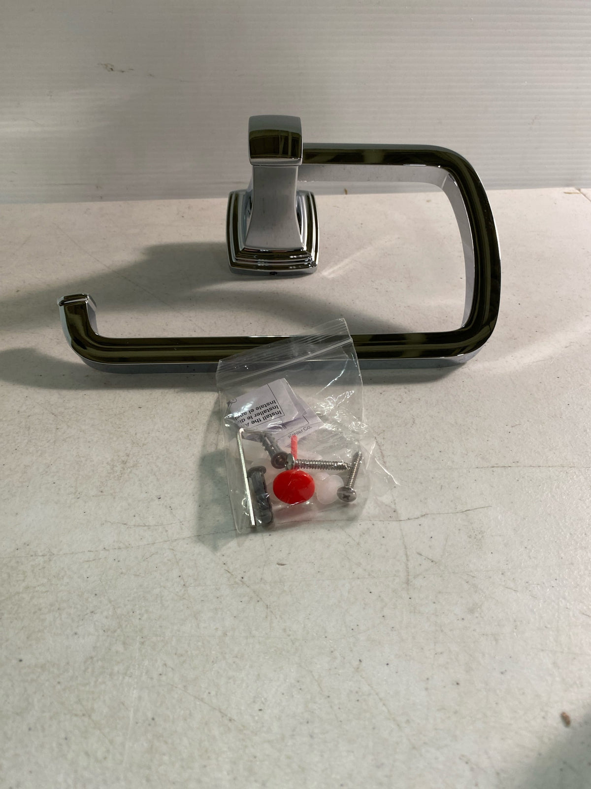 Kohler K-27412-CP Riff 10" Wall Mounted Towel Ring - Polished Chrome