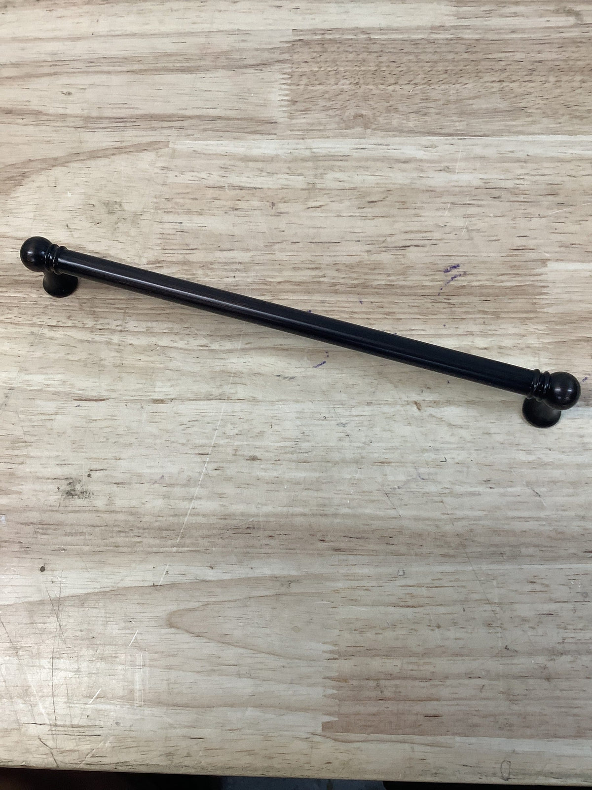 Top Knobs TK806TB Kara 8-13/16 Inch Center to Center Handle Cabinet Pull from the Serene Series - Tuscan Bronze