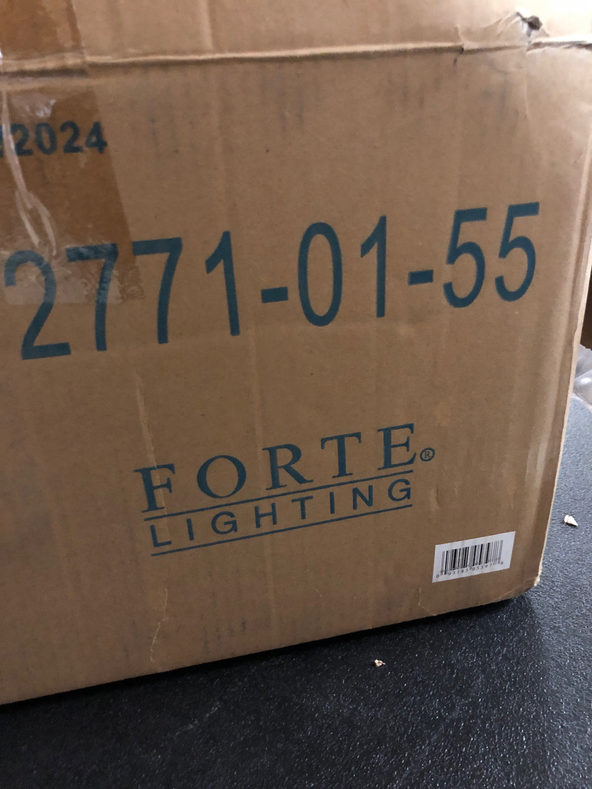 Forte 2771-01-55 One Light Pendant, See Image