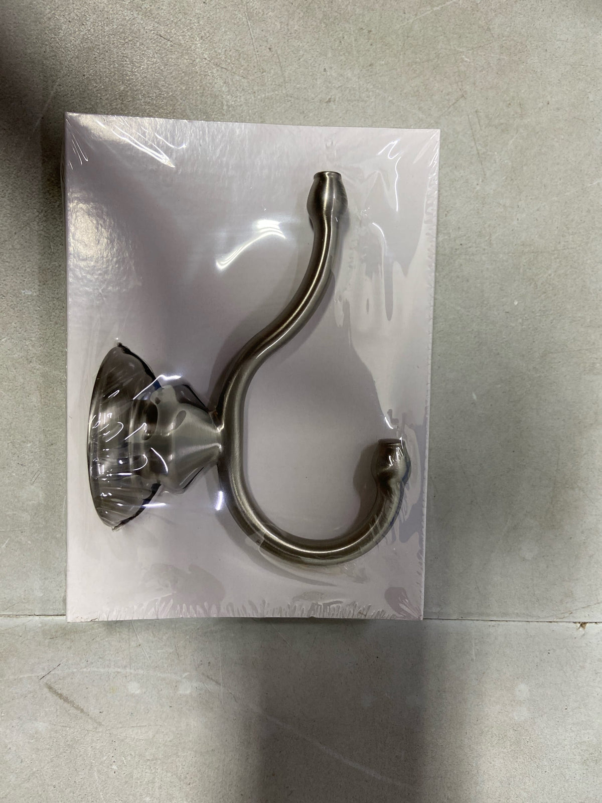 Signature Hardware SHBERH2ZBN Beasley Double Robe Hook - Brushed Nickel