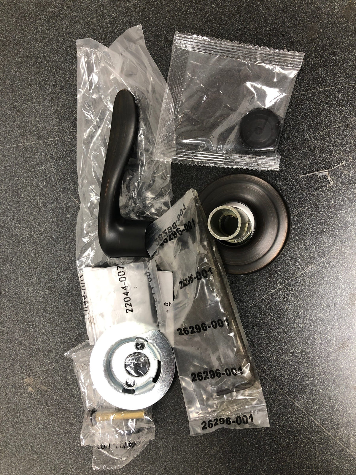 Kwikset 968TNLLH-11P Tustin Left Hand Dummy Interior Pack - Venetian Bronze