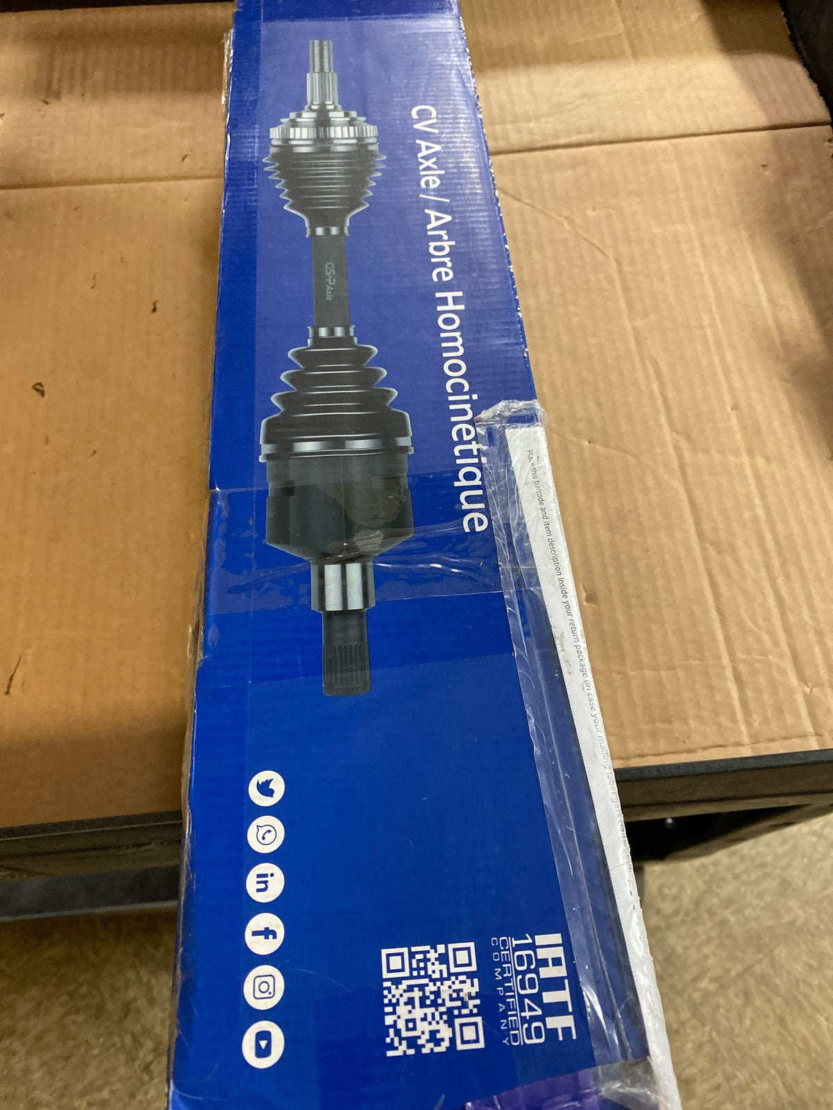 Gsp New Cv Axle No Gsp Ncv82050 Gsp