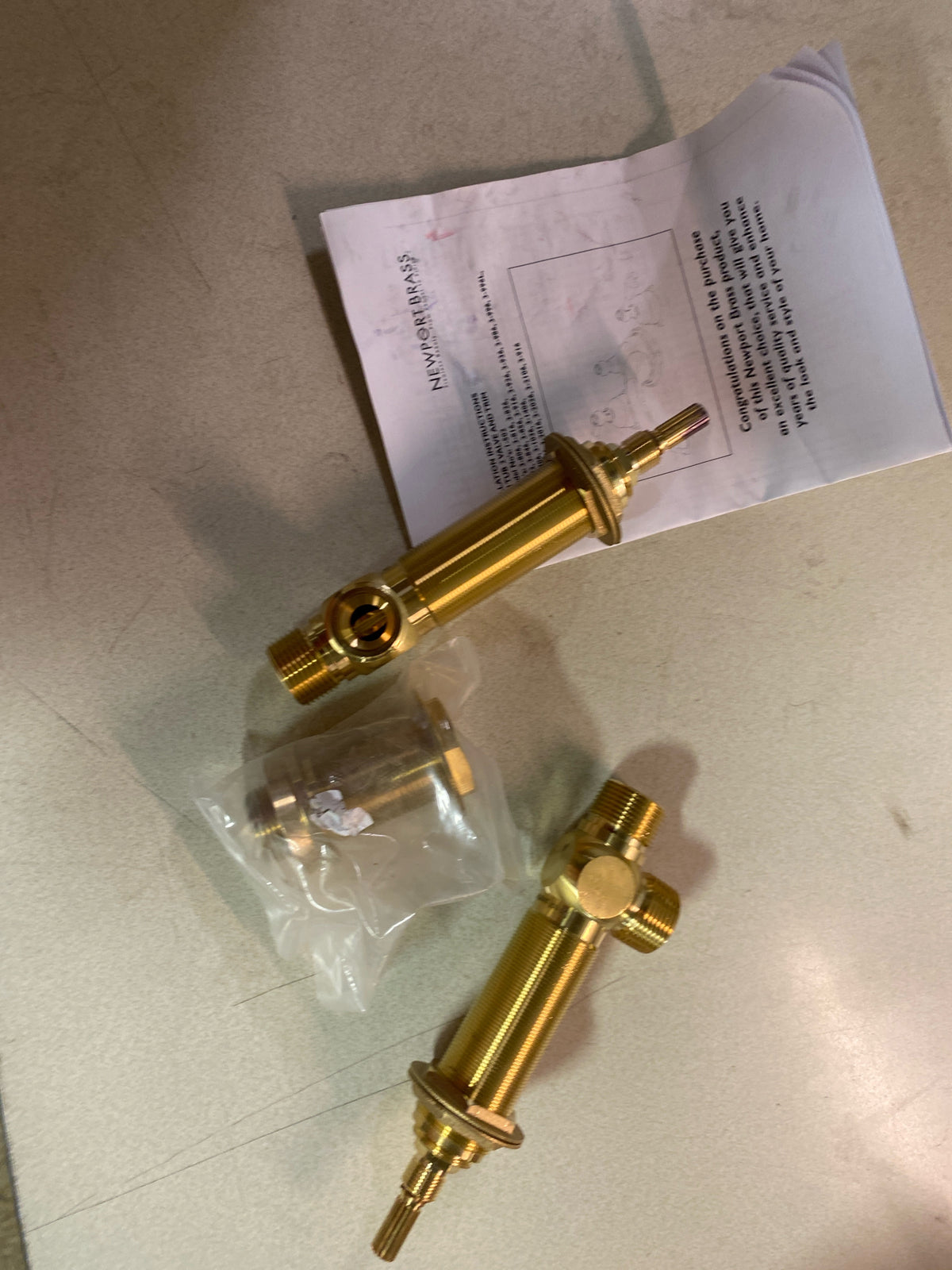 Newport Brass 1-502 3/4" Tub and Shower 2-Way Rough-In Valve - N/A