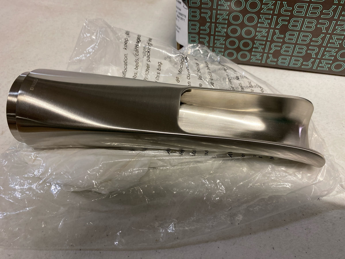 Brizo RP78583NK Rook 9-5/8" Tub Spout - Luxe Nickel