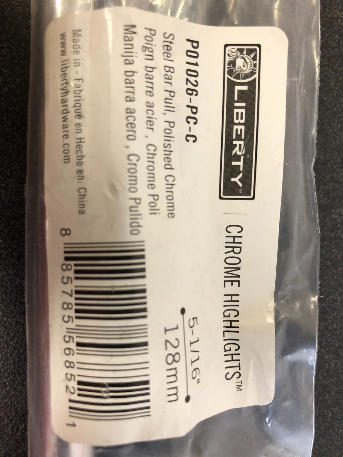 Liberty Hardware Builder's Program 5 Inch Center to Center Bar Cabinet Pull