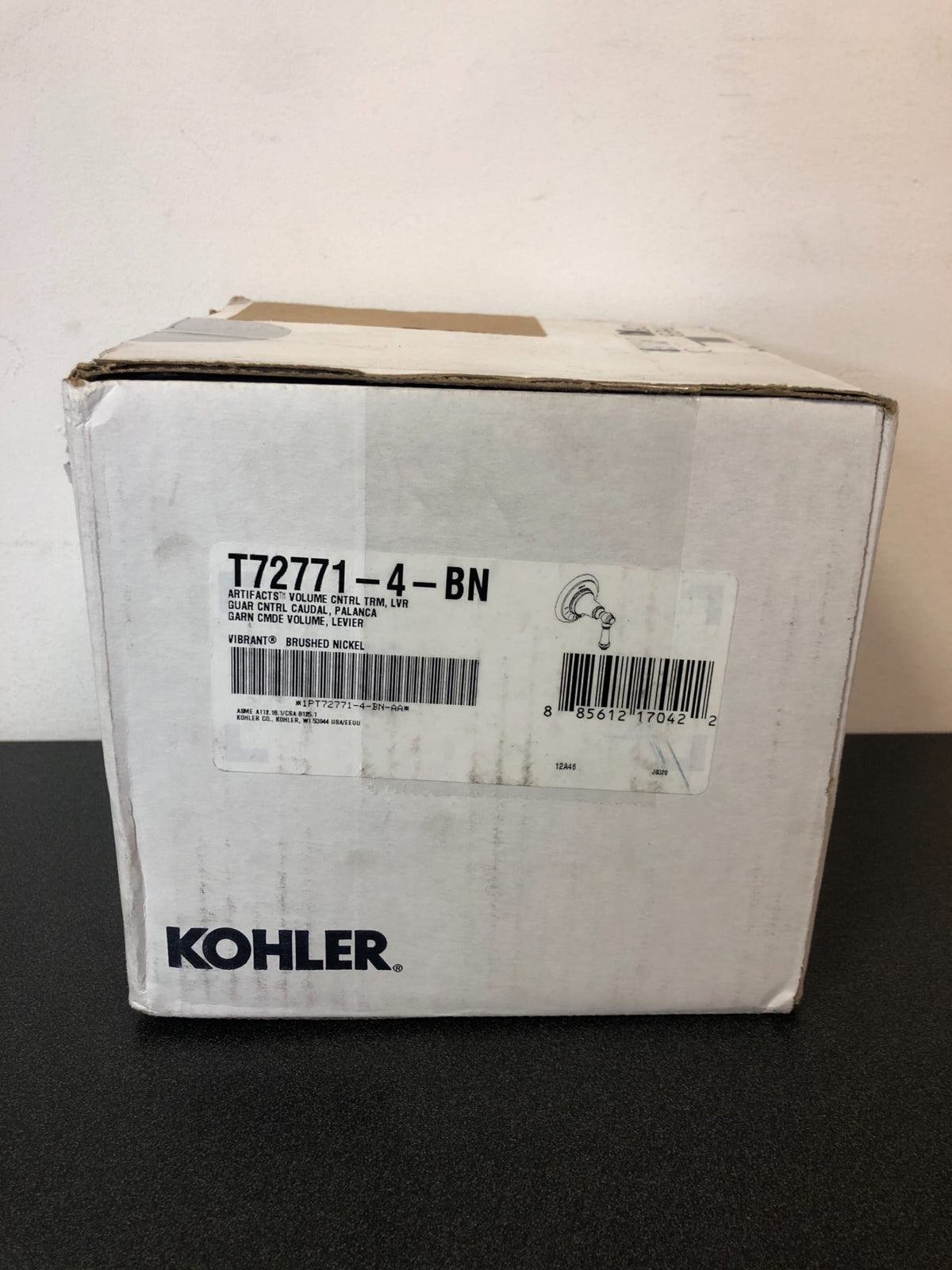 Kohler Artifacts Volume Control Valve Trim with Lever Handle