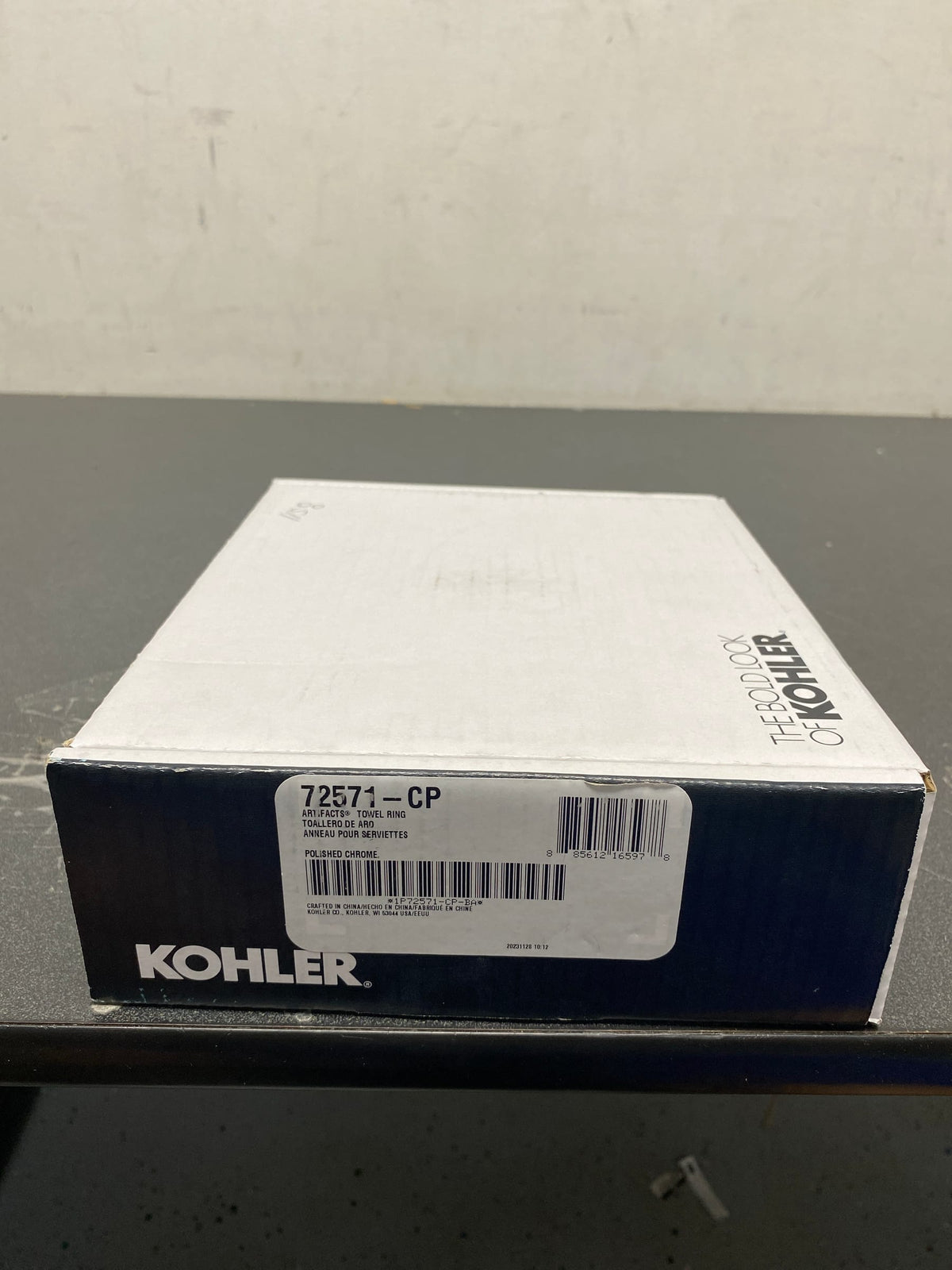 Kohler K-72571-CP Artifacts 8" Towel Ring - Polished Chrome