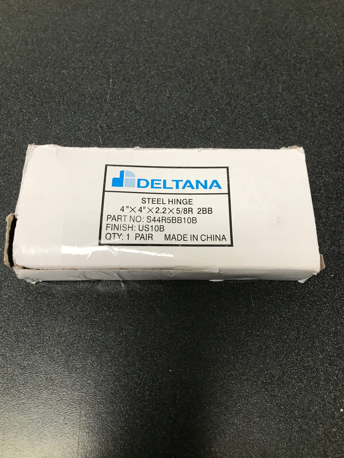 Deltana S44R5BB10B 4" x 4" Ball Bearing 5/8" Radius Corners Mortise Hinge - Pair - Oil Rubbed Bronze
