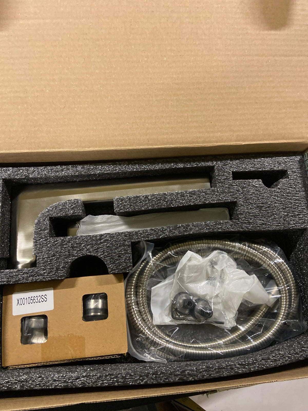 Brizo T70306-NK Kintsu Two Handle Tub Filler Trim Kit with Hand Shower and Lever Handles - Less Body Assembly and Union - Luxe Nickel