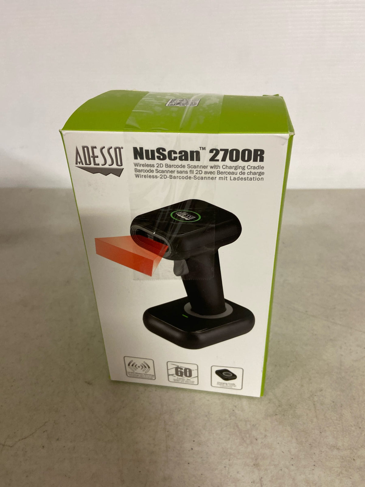 Adesso 2D Wireless Barcode Scanner