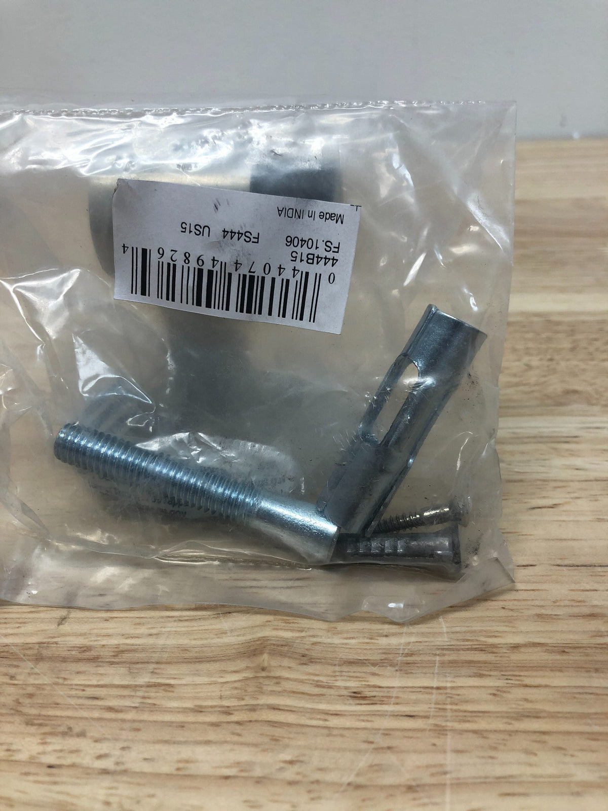 Ives FS44415 3" High Brass Floor Door Stop - Satin Nickel