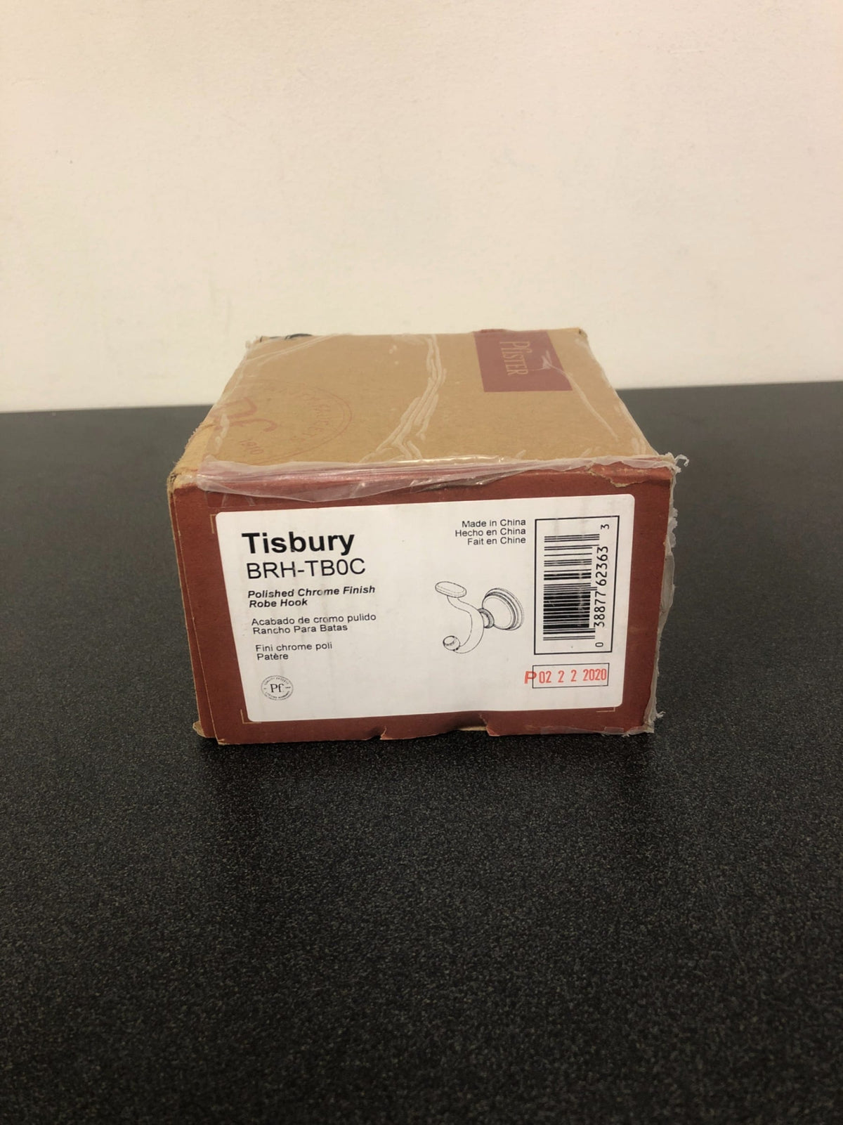 Tisbury Double Robe Hook - Polished Chrome