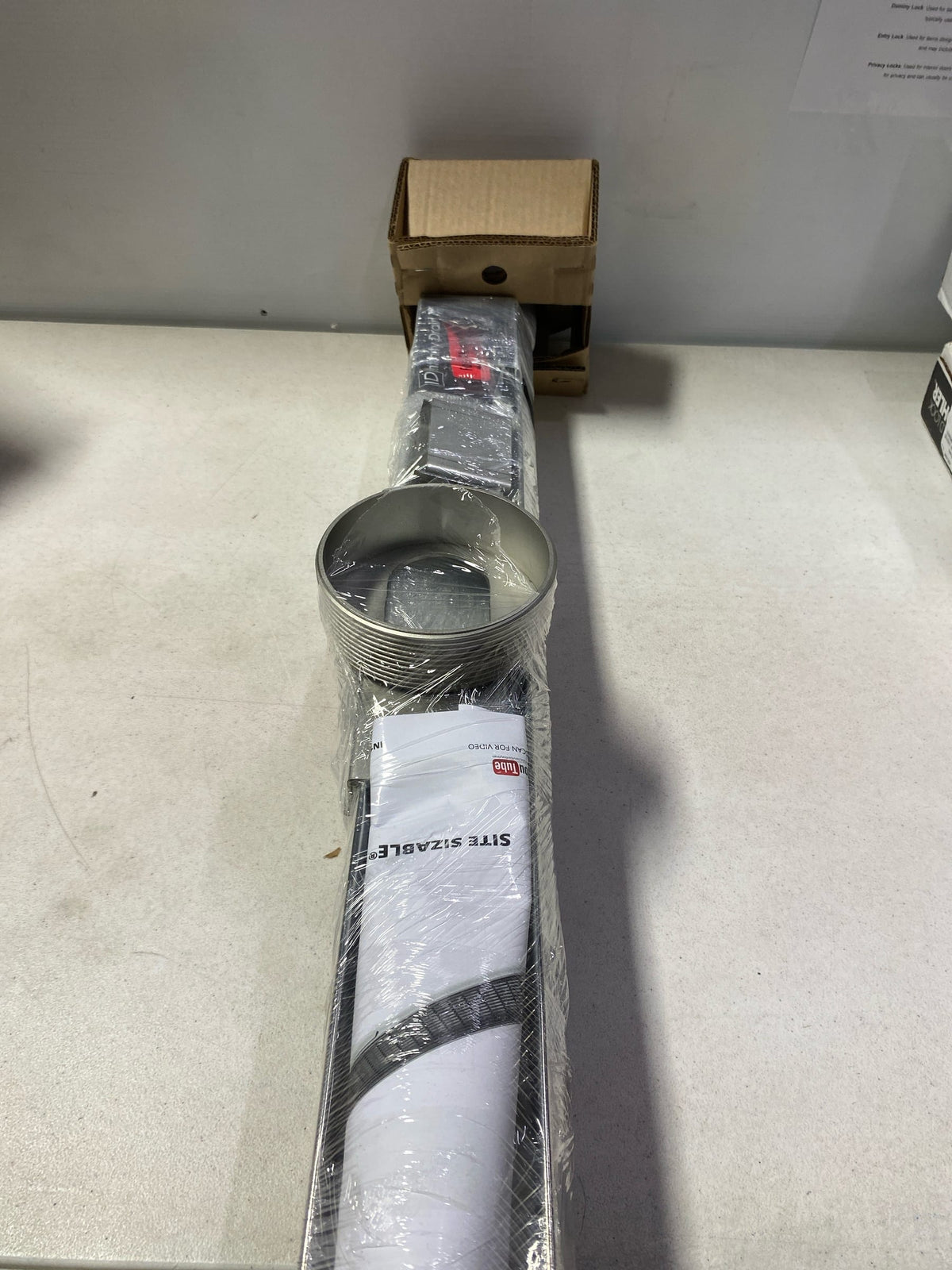 Infinity Drain SAS 9936 PS Site Sizeable 36" Long x 3" Wide Drain Kit with Grate, Stainless Steel Channel, Stop Ends, and 3" Outlet Assembly - Polished Stainless