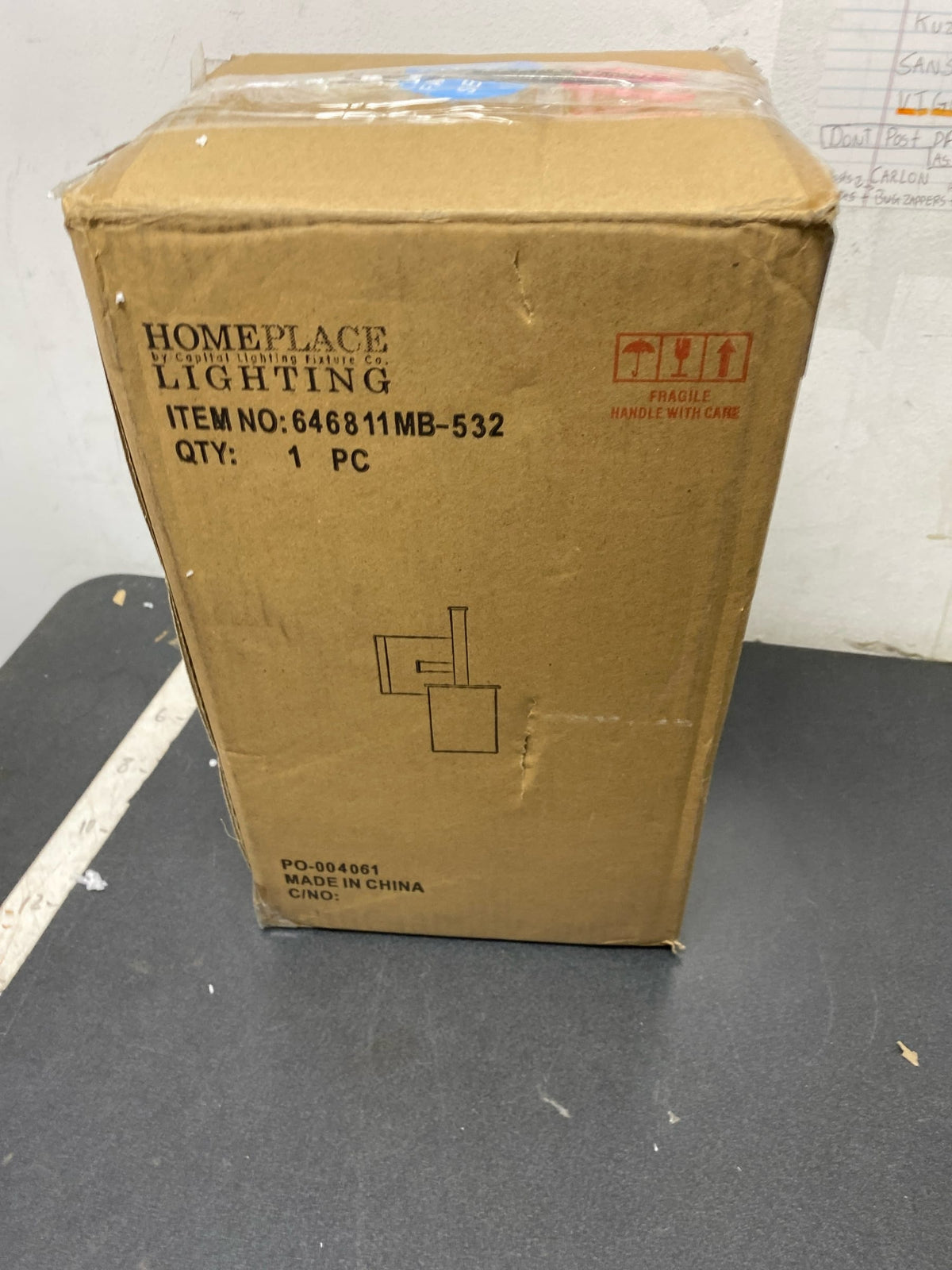 Capital Lighting 646811MB-532 Mason 13" Tall Wall Sconce - Matte Black
