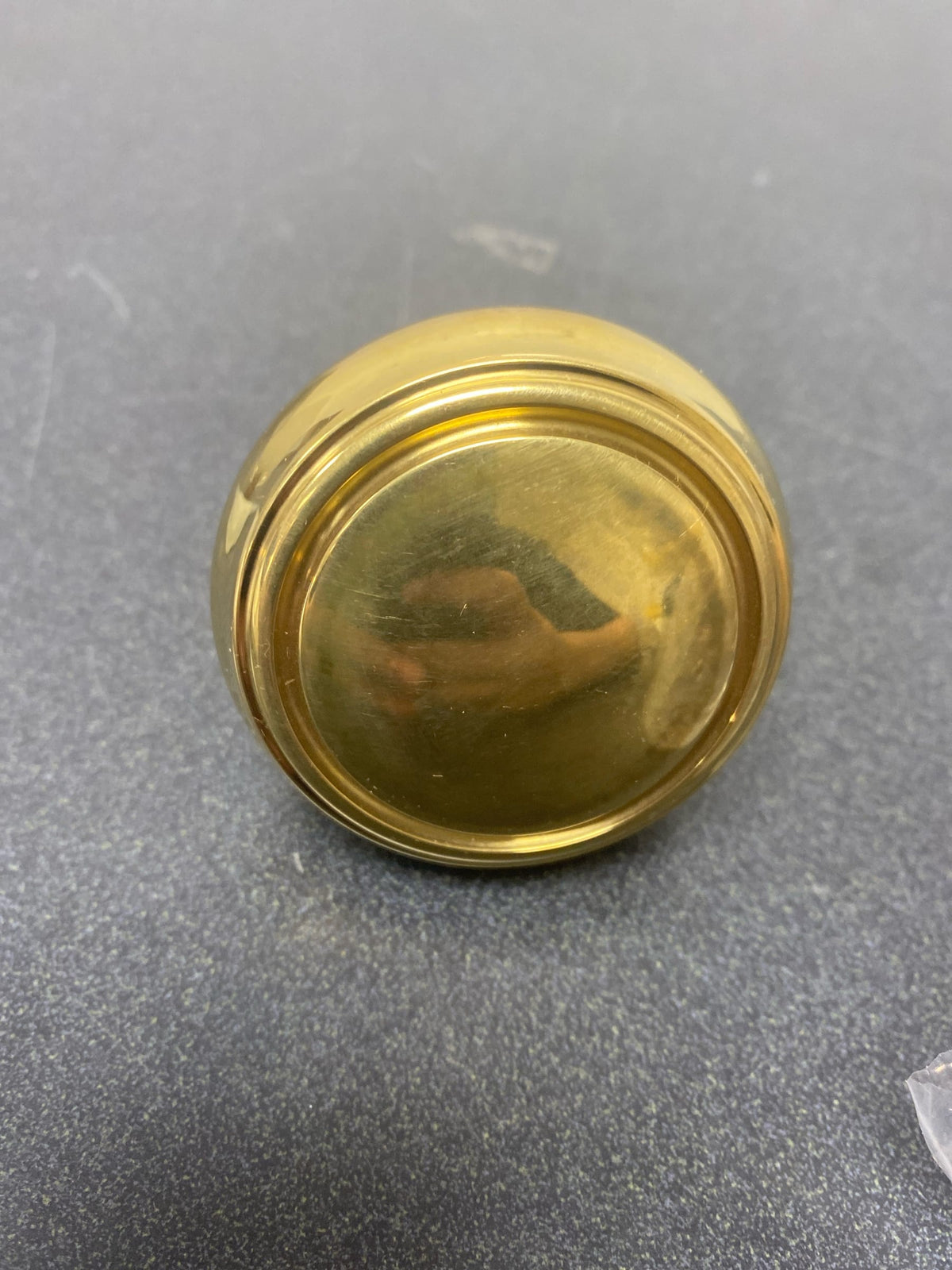 Baldwin 5068031PASS 5068 Passage Door Knob Set with 5070 Rose from the Estate Collection - Non-Lacquered Brass