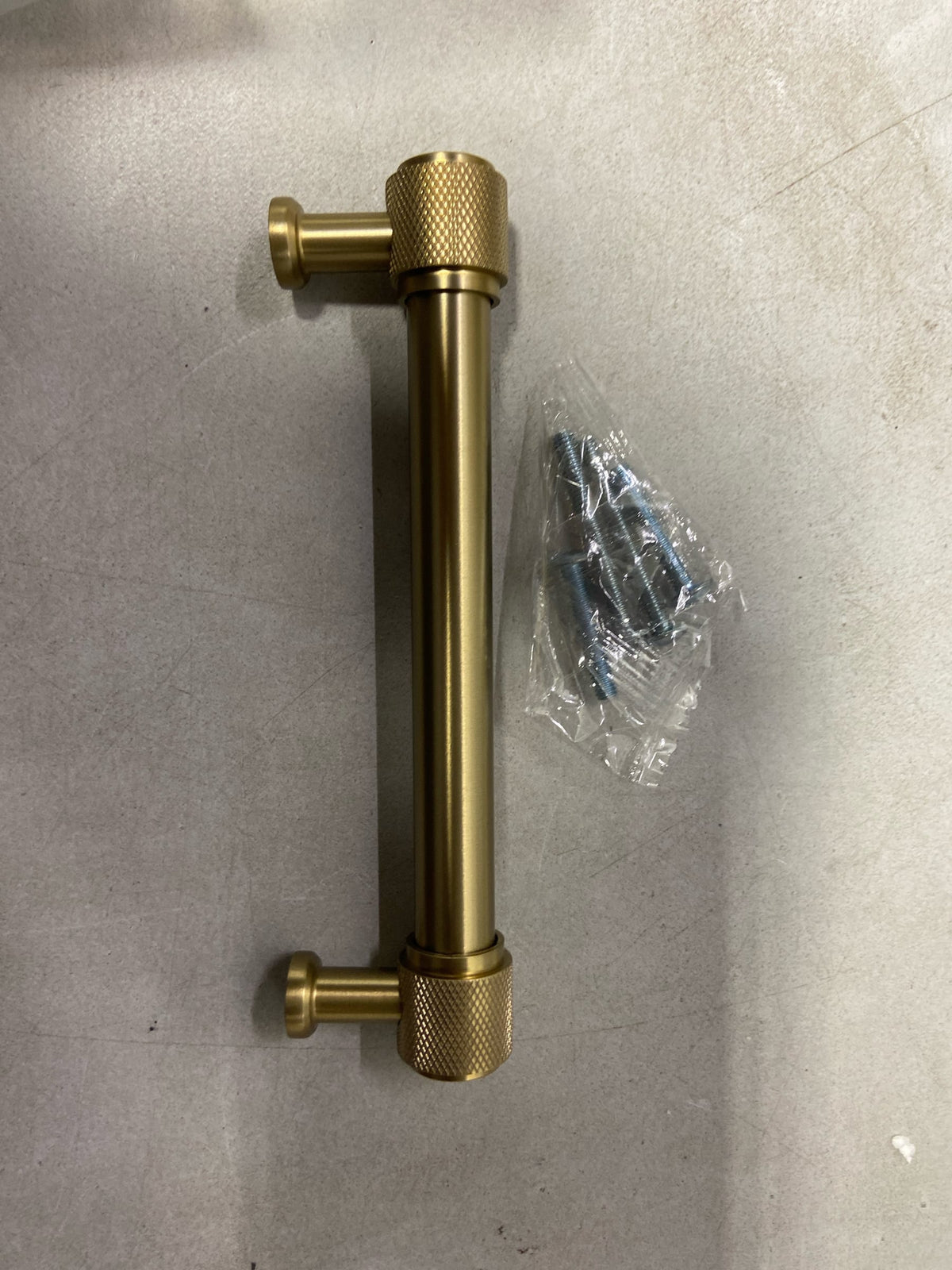 Amerock Faraday 5-1/16 inch (128mm) Center-to-Center Golden Champagne Cabinet Pull, BP37744BBZ