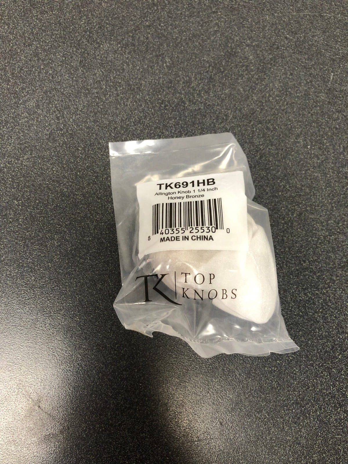Top Knobs TK691HB Allington 1-1/4 Inch Round Cabinet Knob - Honey Bronze