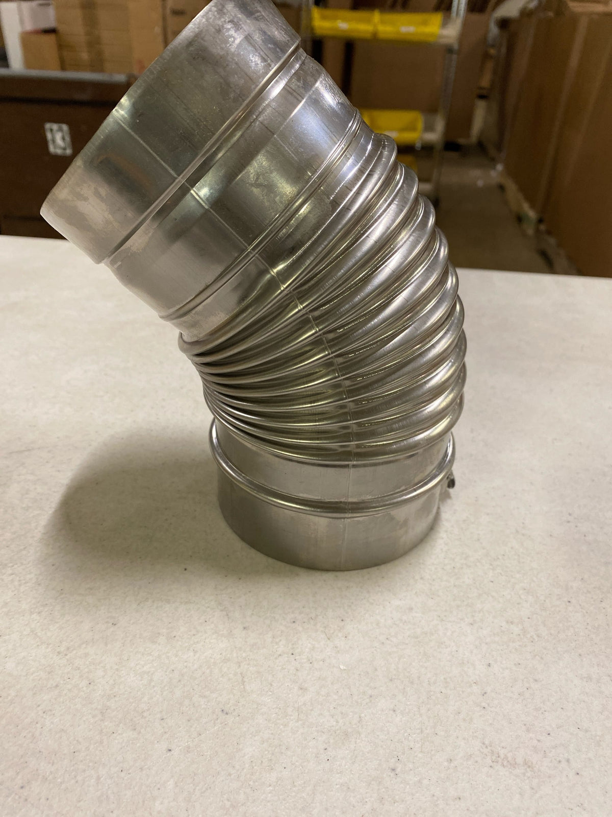 Noritz VP4-45ELBOW 45 Degree elbow vent pipe for 4" Stainless Steel