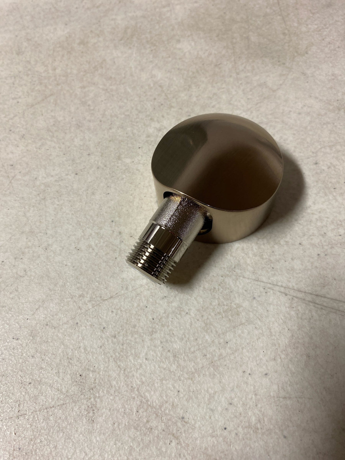 Hansgrohe 27458143 FixFit Wall Supply Elbow with Check Valve - Brushed Bronze