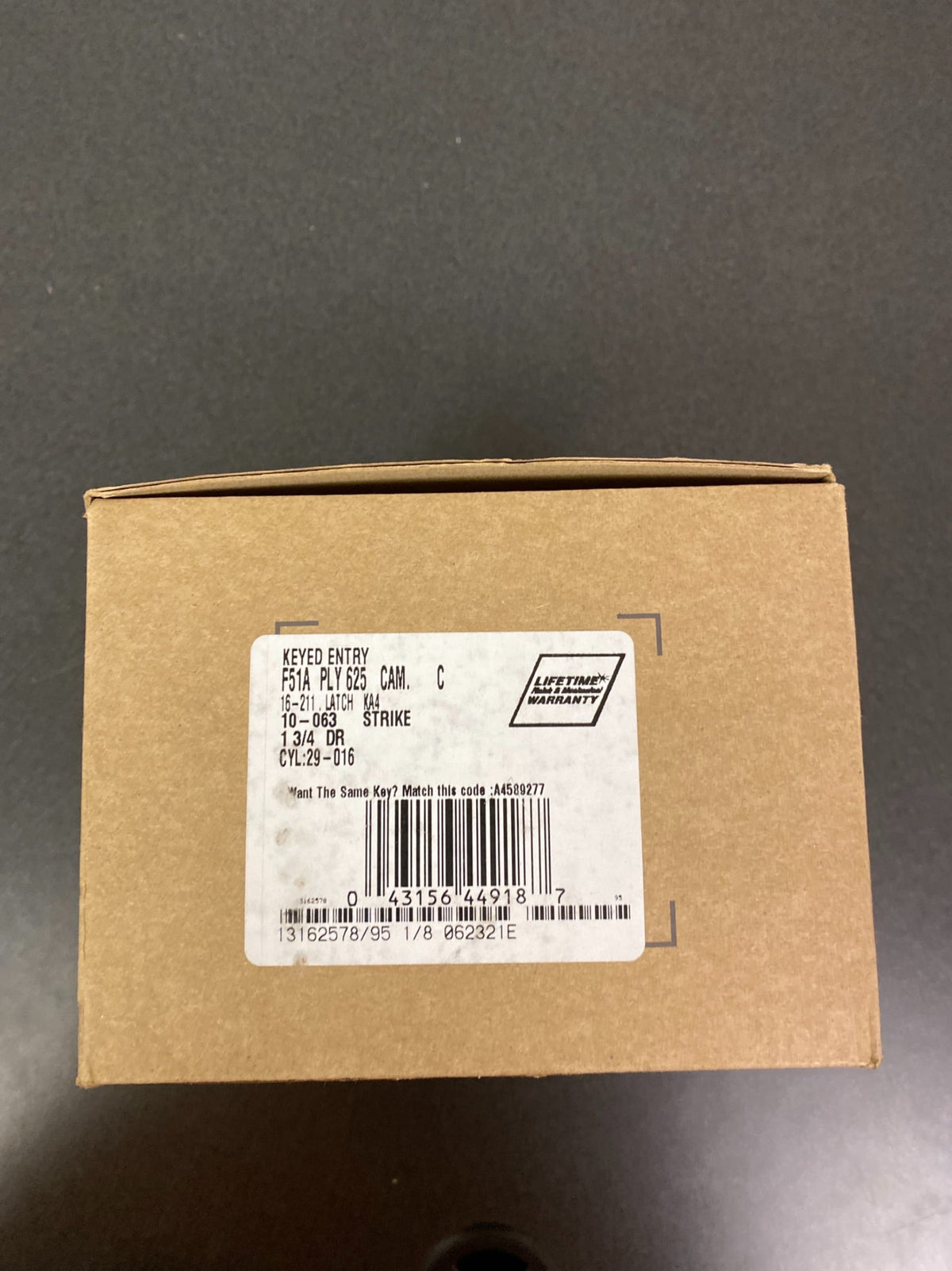 Schlage Lock Company F51APLY625CAM F51A Plymouth 625 CAM 16211 10027 Camelot Deco Rose Entry