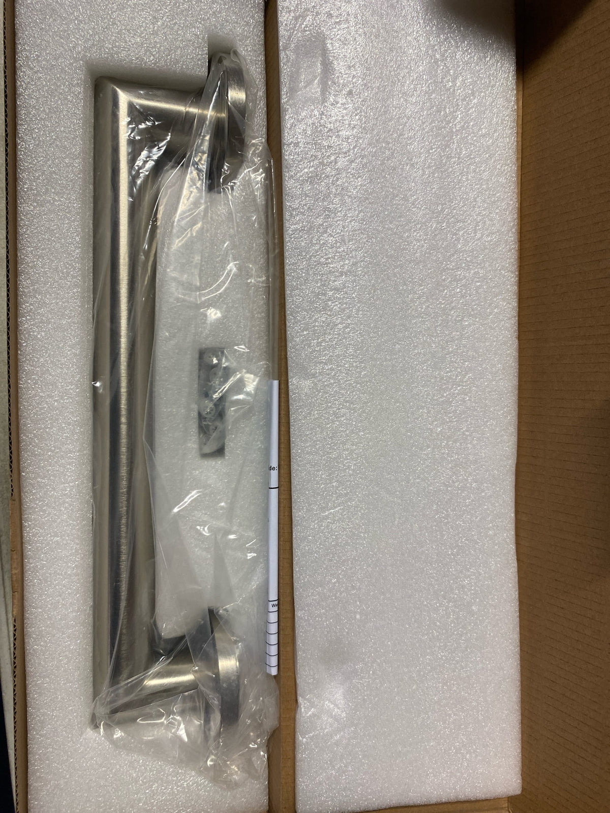 ICO Bath V94234 Summit 12" Grab Bar - Brushed Nickel