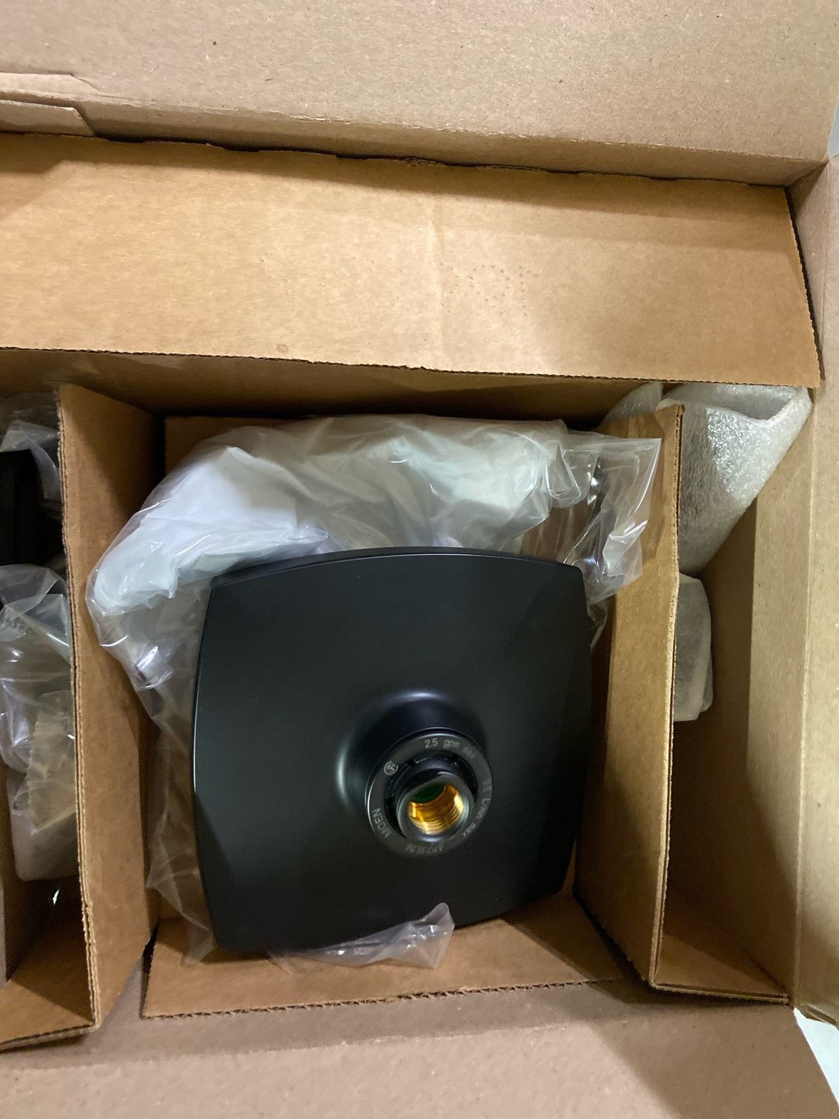Moen Voss Matte Black M-CORE 3-Series 1-Handle Shower Trim Kit, Valve Required, UT3692BL