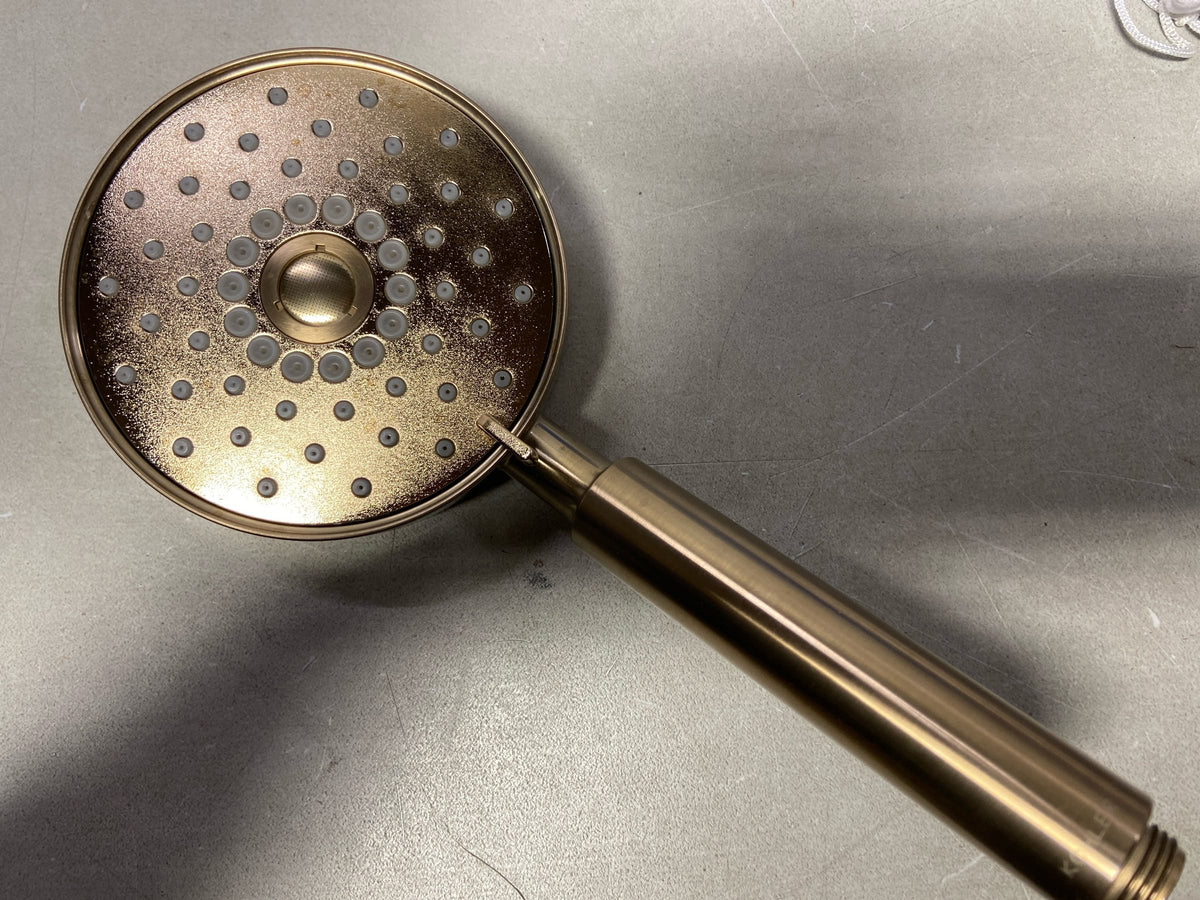 Kohler 22166-G-BV Purist 3-Spray Wall Mount Handheld Shower Head 1.75 GPM in Vibrant Brushed Bronze