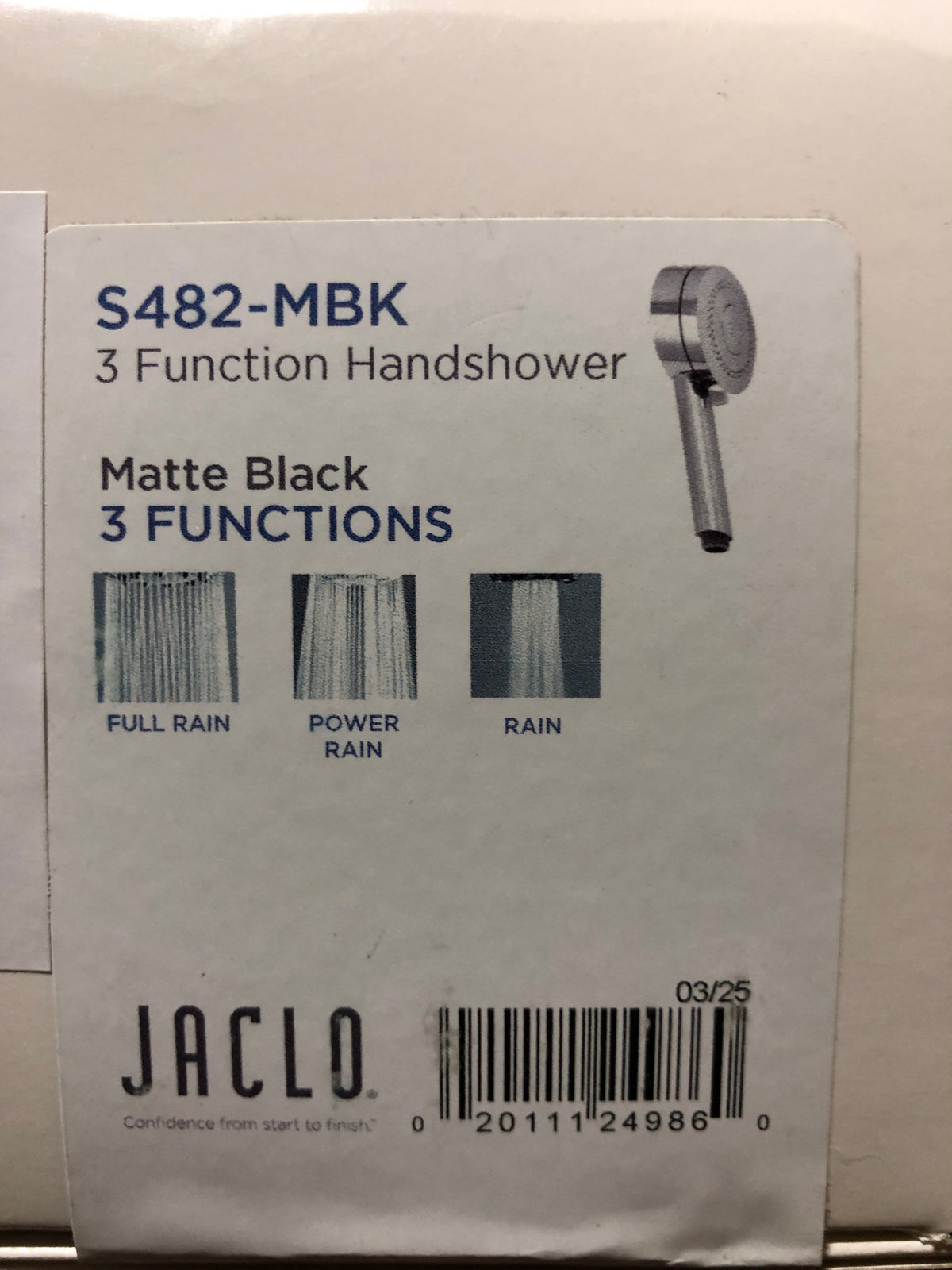 Jaclo S482-MBK