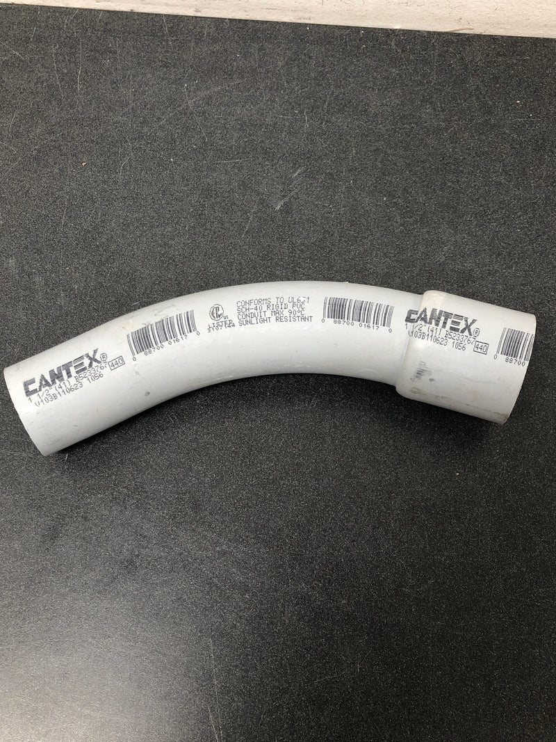 Cantex R5233767 1-1/2 in. 45-Degree PVC Elbow