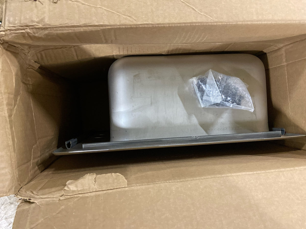 Elkay LR22192 Lustertone 22" Drop In Single Basin Stainless Steel Kitchen Sink - 2 Faucet Holes