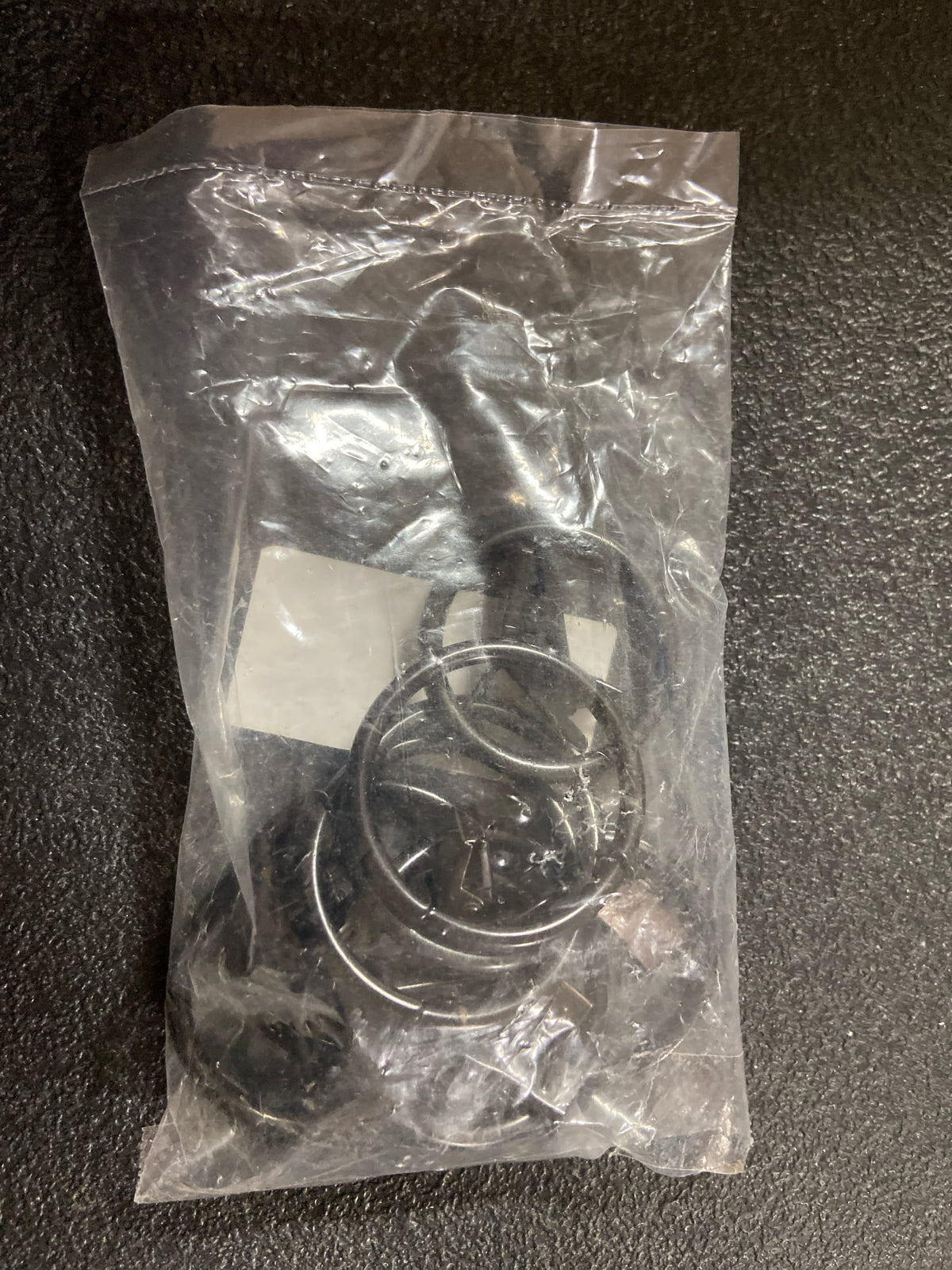 Rod desyne 1929-012 Black Nickel Curtain Rings with Clips (Set of 10)