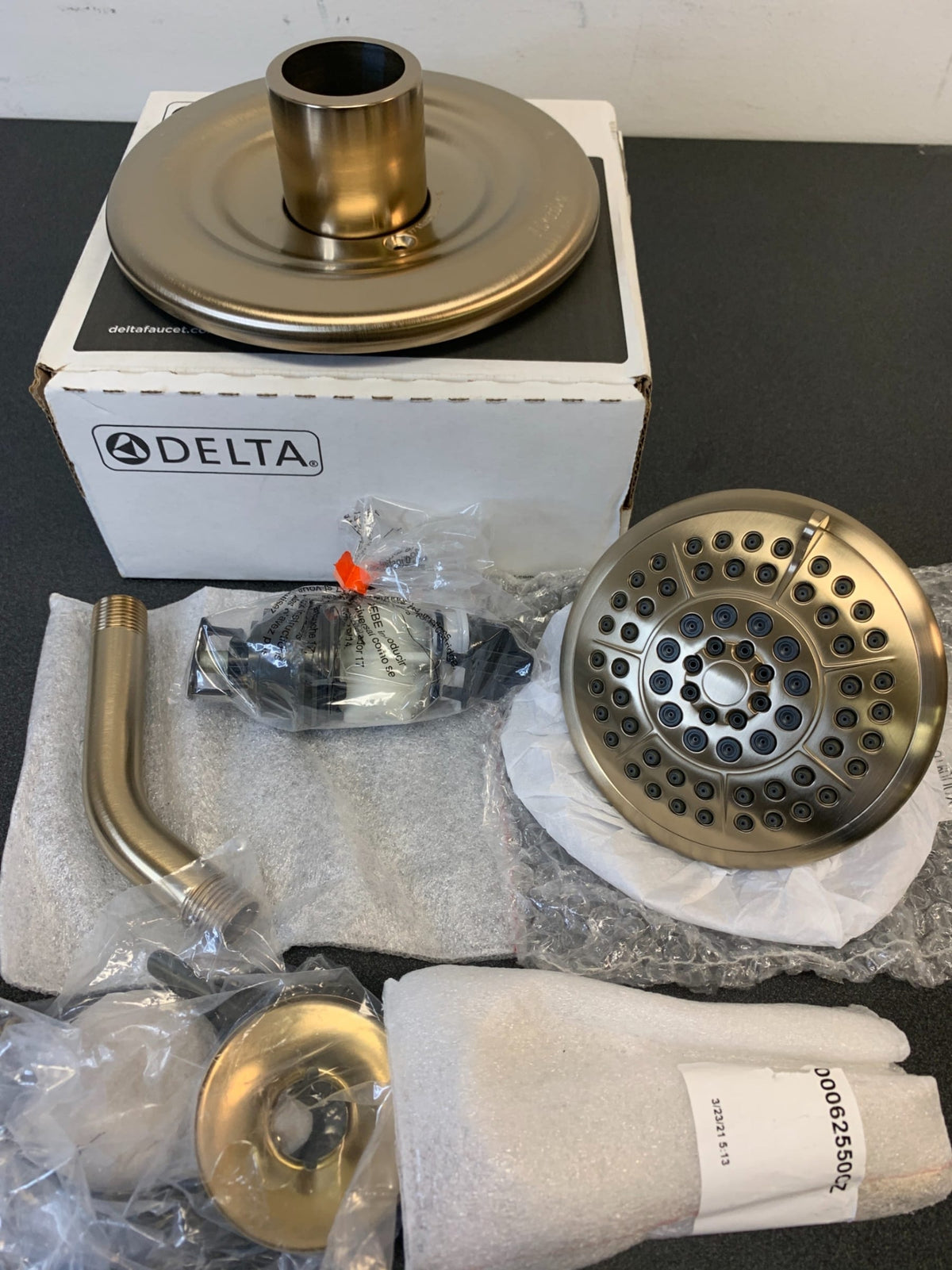 Delta Lahara Monitor 17 Series Dual Function Pressure Balanced Shower Only with Integrated Volume Control - Less Rough-In Valve