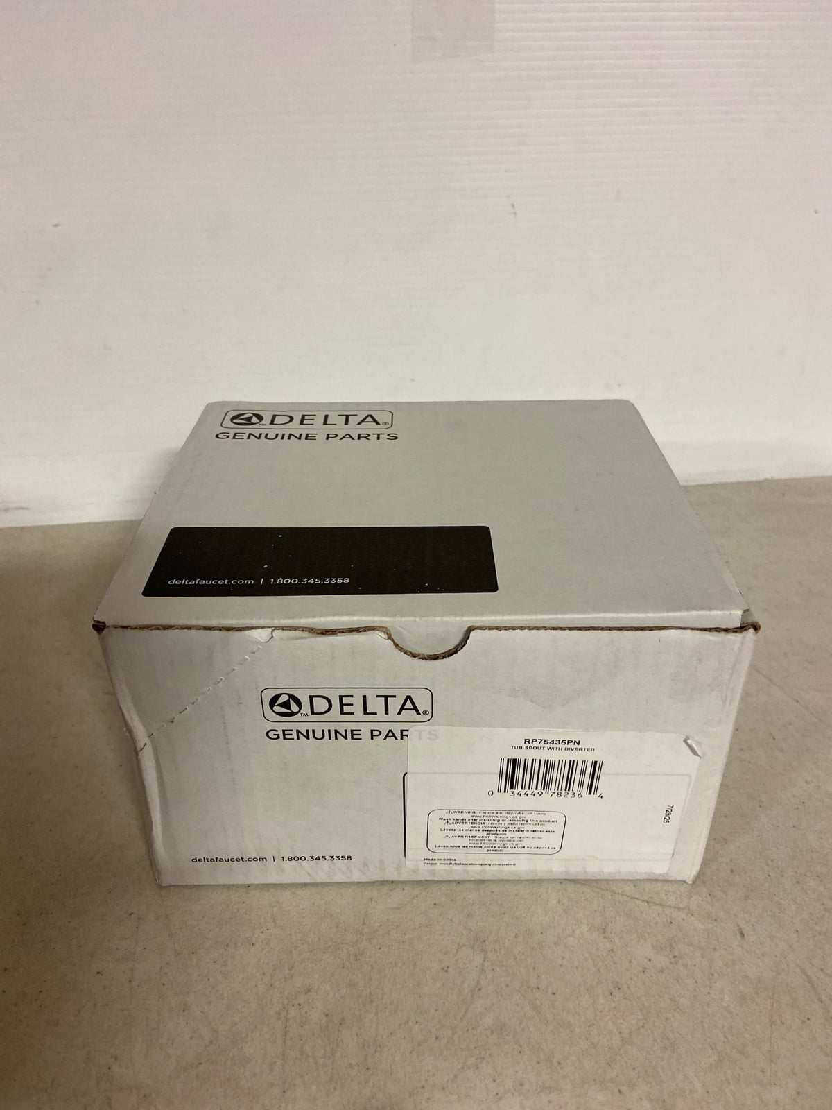 Delta RP75435SS Ara Tub Spout (Pull-up Diverter) - Brilliance Stainless