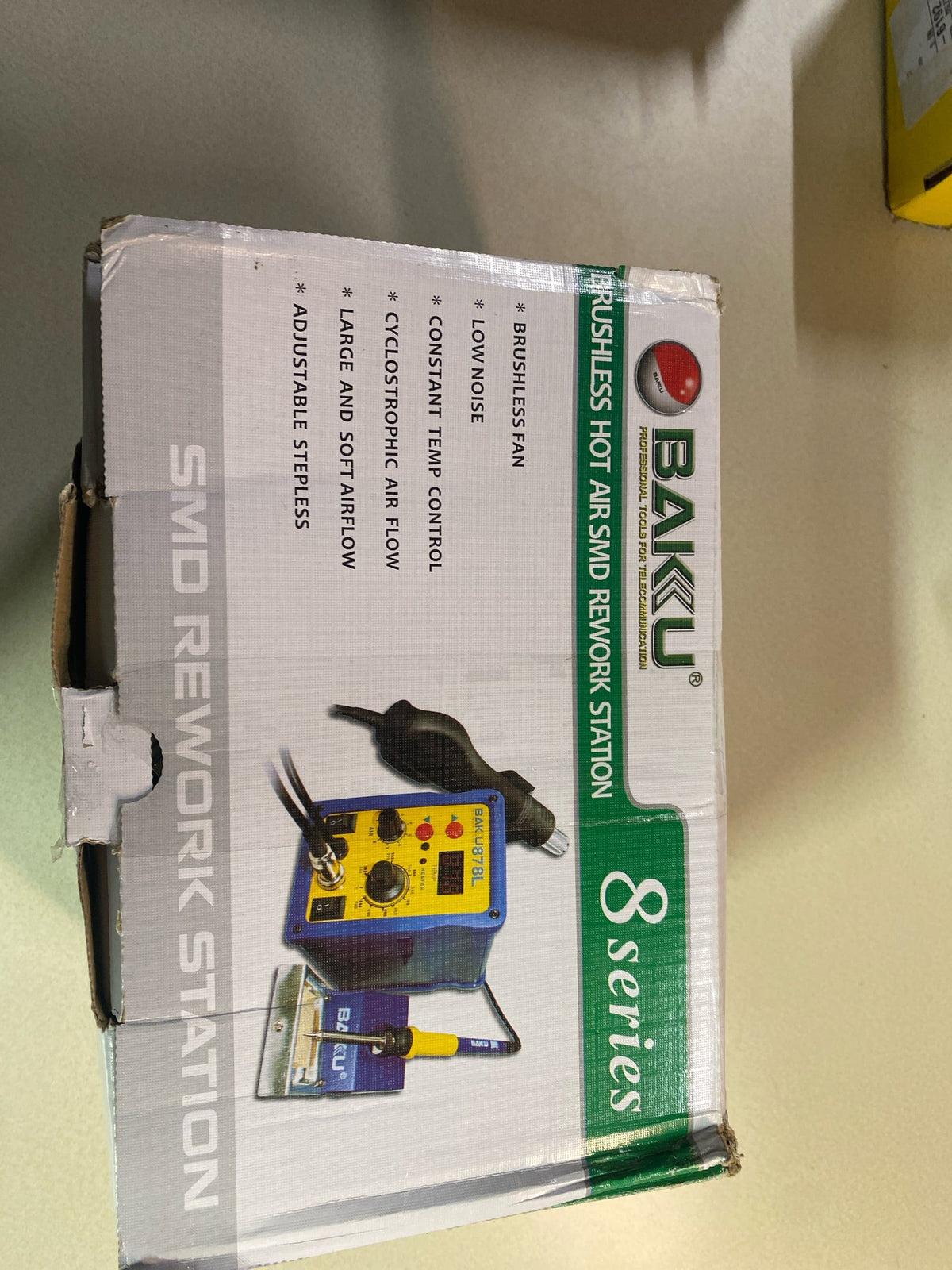 Hot Air Soldering Station Display Desoldering Station Brushless Fan Quiet 878