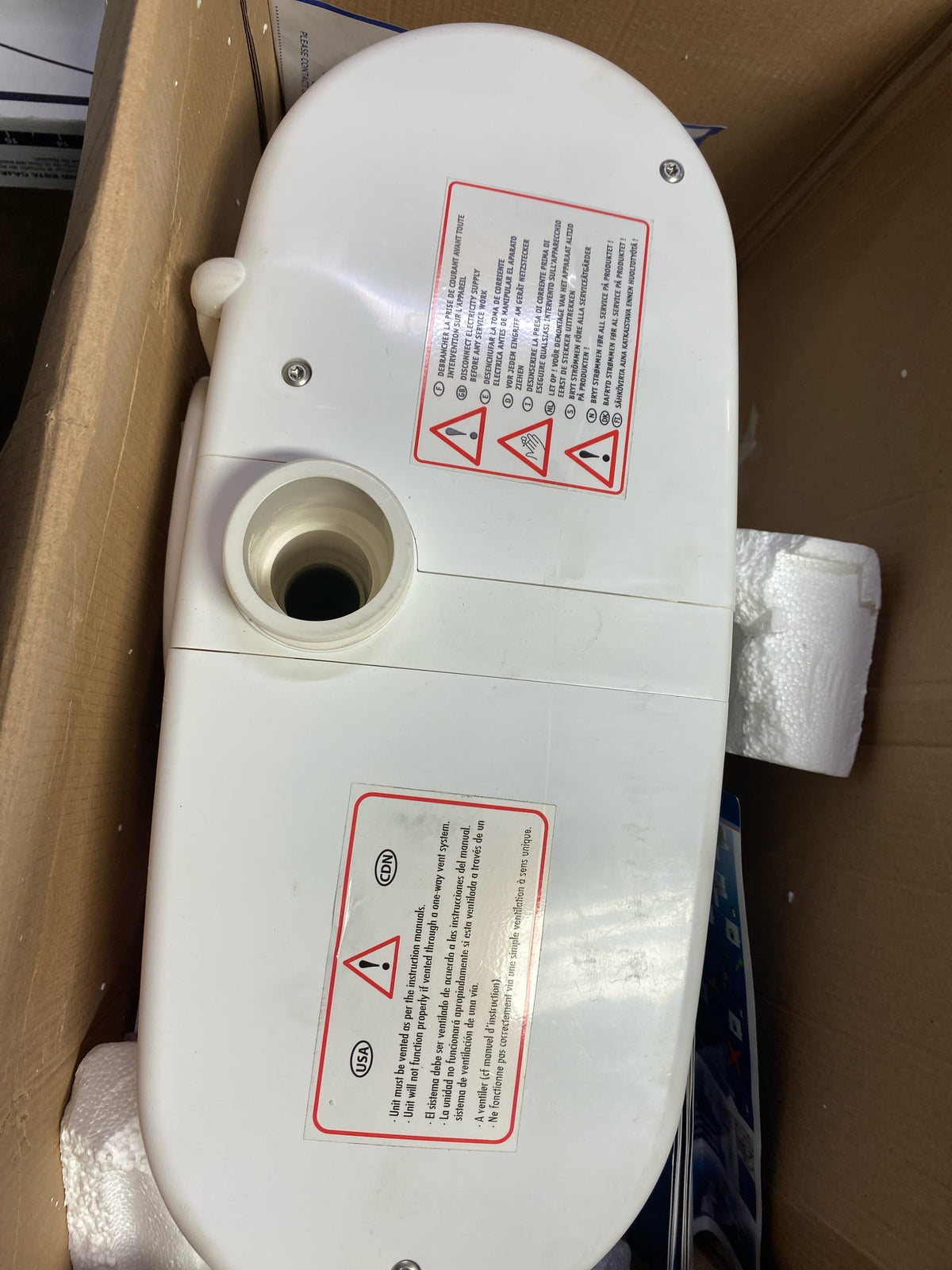 Saniflo 081 0.5 HP SaniAccess2 Macerating Effluent Septic Pump
