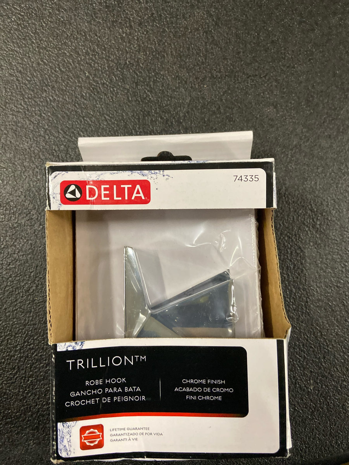 Delta 74335 Trillian Single Robe Hook - Chrome