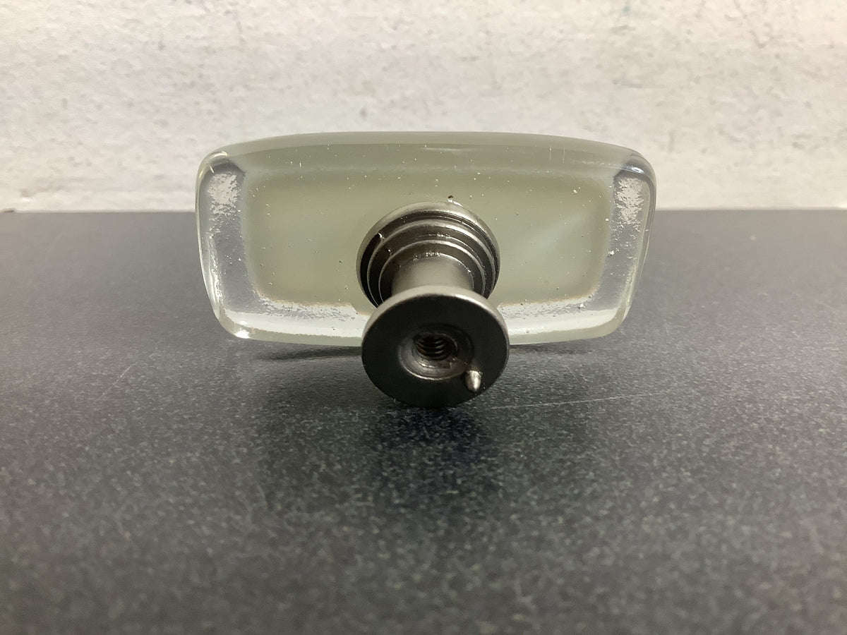 Sietto LK-712-SN Reflective 2 Inch Rectangular Cabinet Knob - Satin Nickel