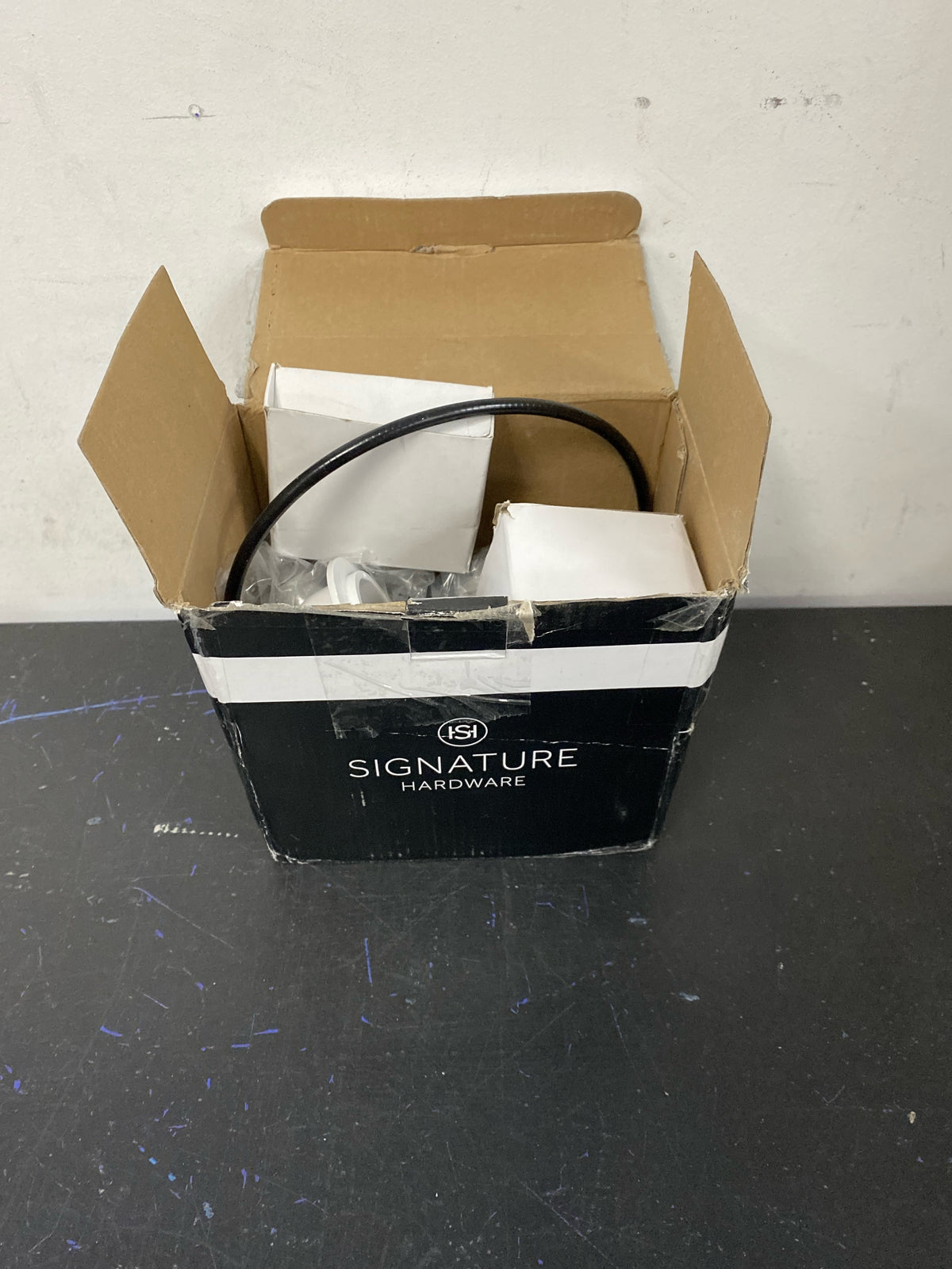 Signature Hardware SH644CP PVC Cable Drain and Overflow for 17" - 22" Deep Alcove Tubs - Chrome