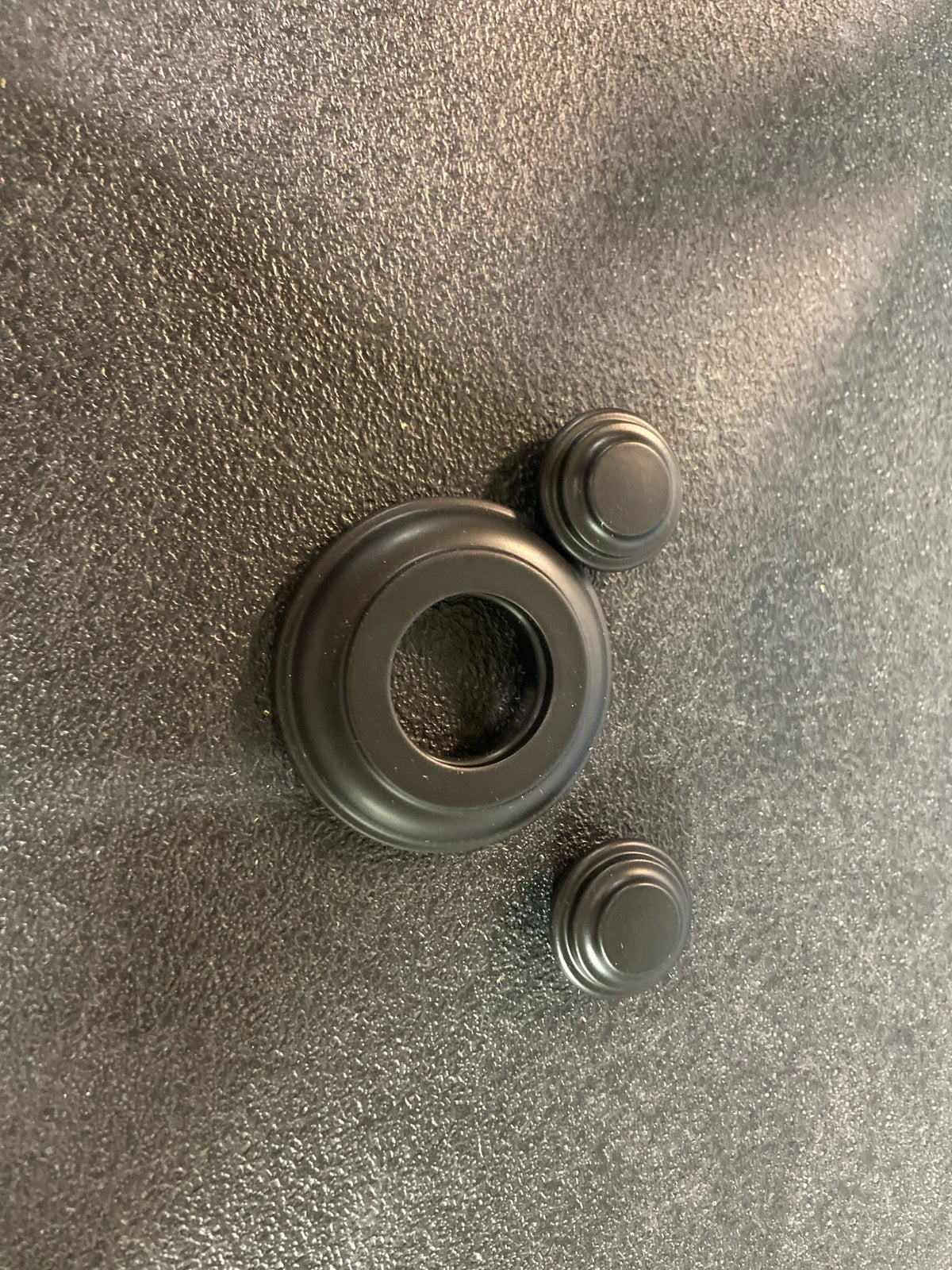 Kohler K-76334-BL Round Shower Arm Trim Kit - Matte Black