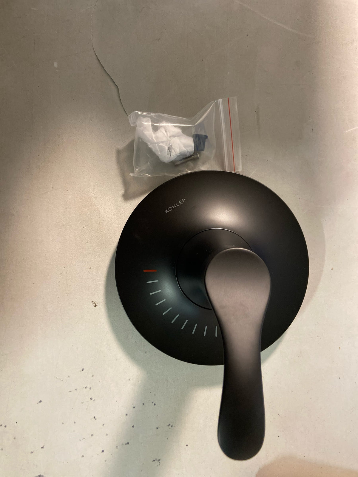 Kohler K-TS23950-4-BL Simplice Pressure Balanced Valve Trim Only with Single Lever Handle - Less Rough In - Matte Black