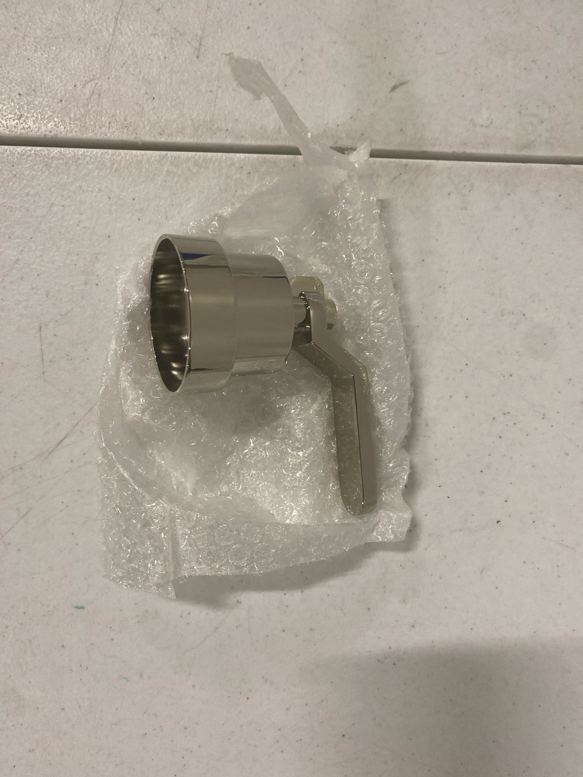 Brizo HL60P34-PN Litze Pressure Balance Valve Trim Industrial Lever Handle - Brilliance Polished Nickel