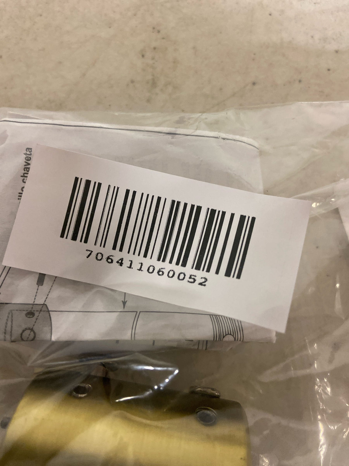MinkaAire DR500-SBR Downrod Coupler for MinkaAire Ceiling Fans - Soft Brass