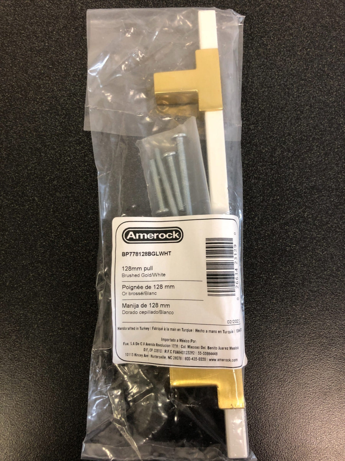 Amerock Urbanite 5-1/16 Inch Center to Center Bar Cabinet Pull
