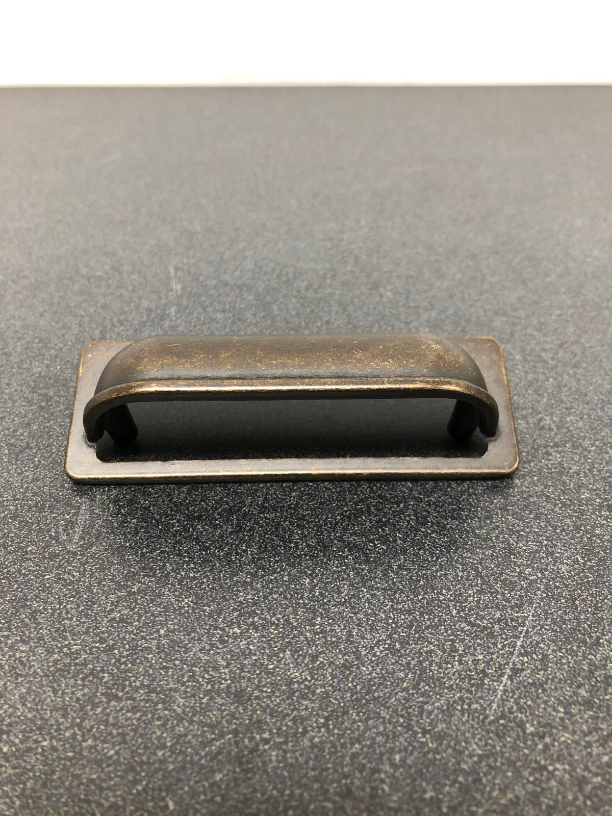 Hickory Hardware PA1023-WOA Oxford Antique 3 Inch Center to Center Cup Cabinet Pull - Windover Antique